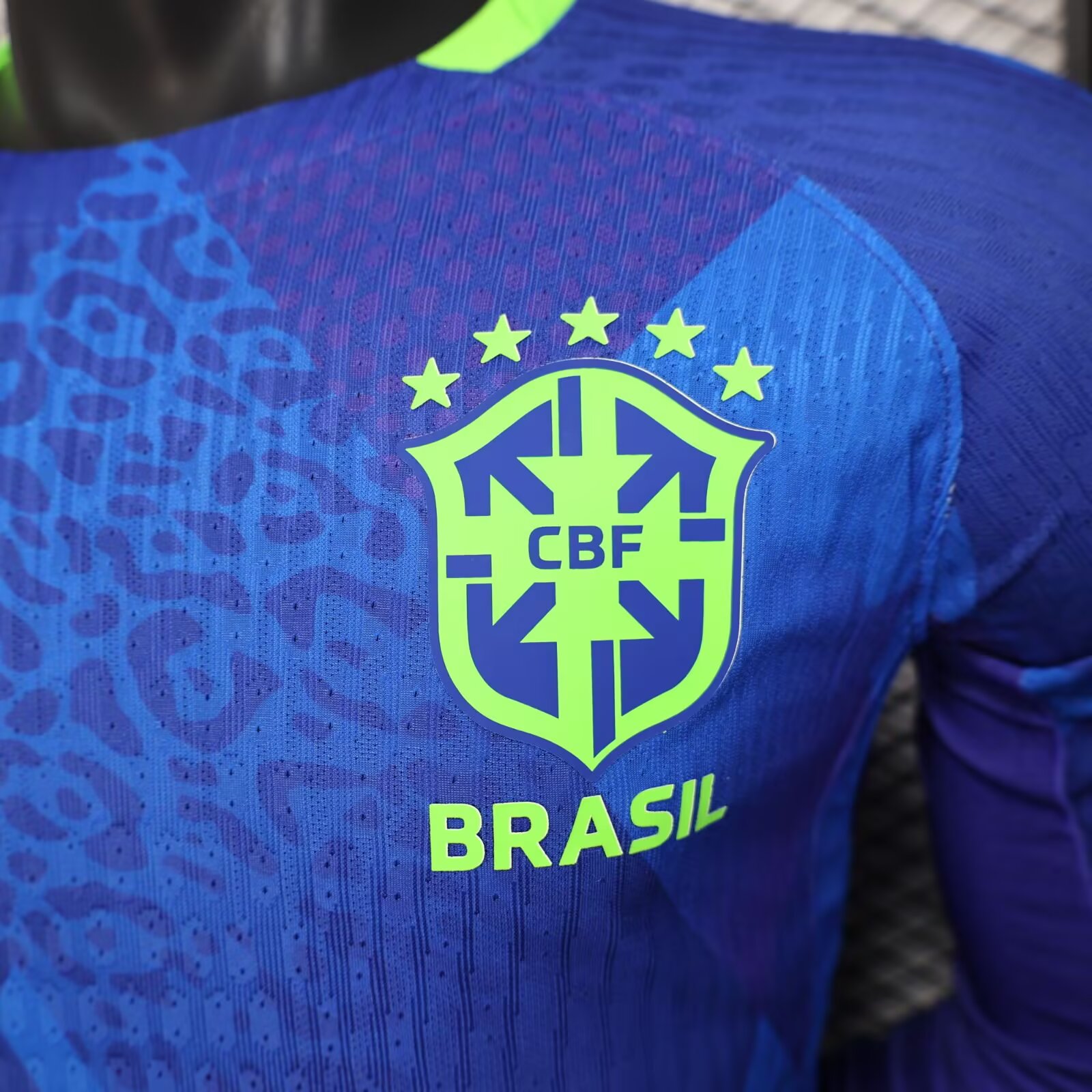 25-26 Brazil Away Long Sleeve Shirt - Player Edition