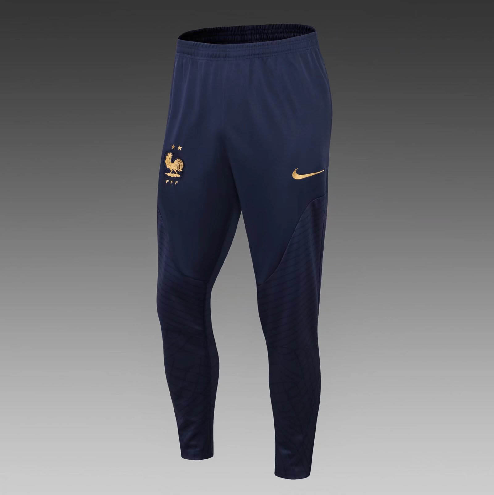 2022/2023 France Half-Pull Training Suit Royal Blue Football Shirt Set