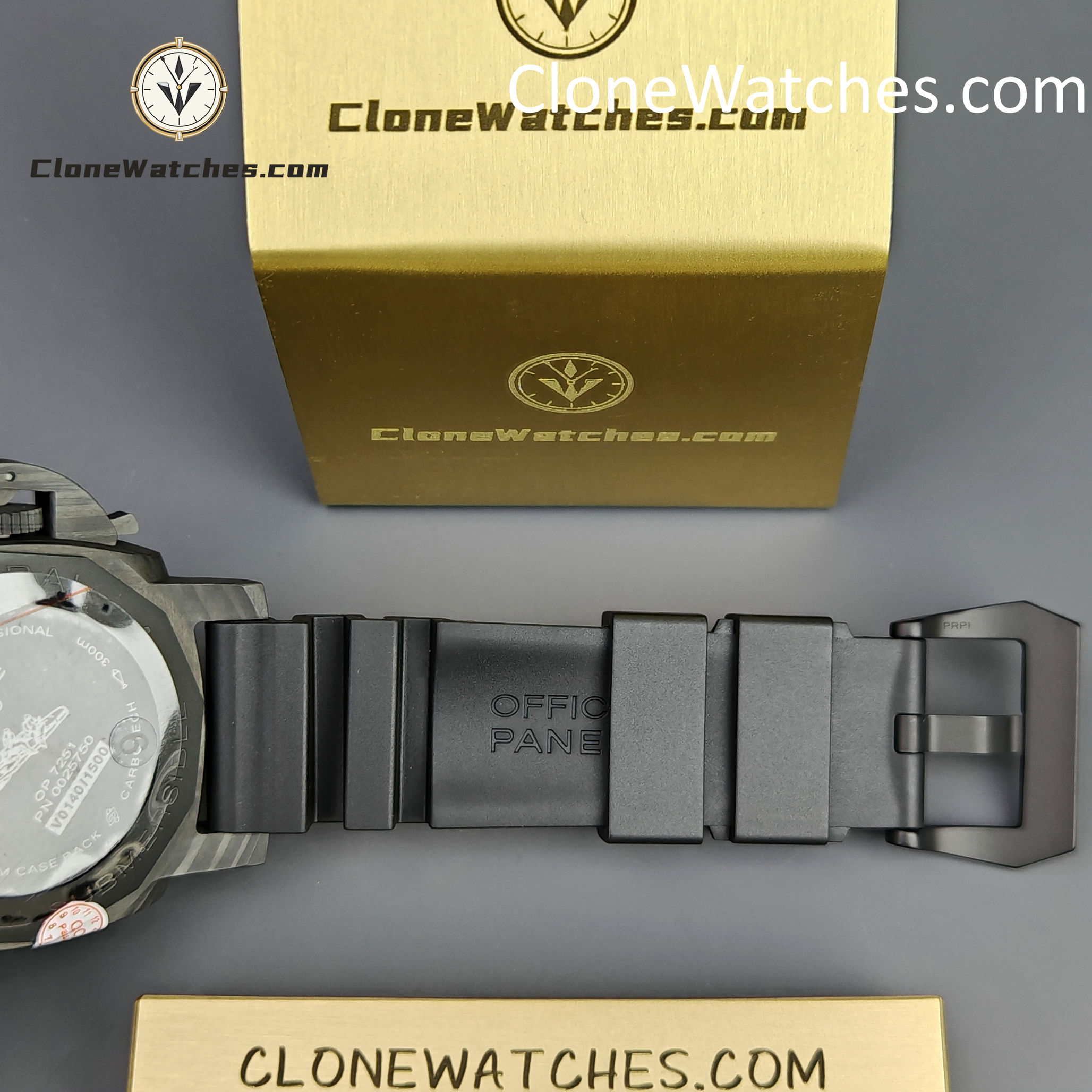 Panerai Super Clone Watches 1:1 Submersible Carbontech PAM 00960