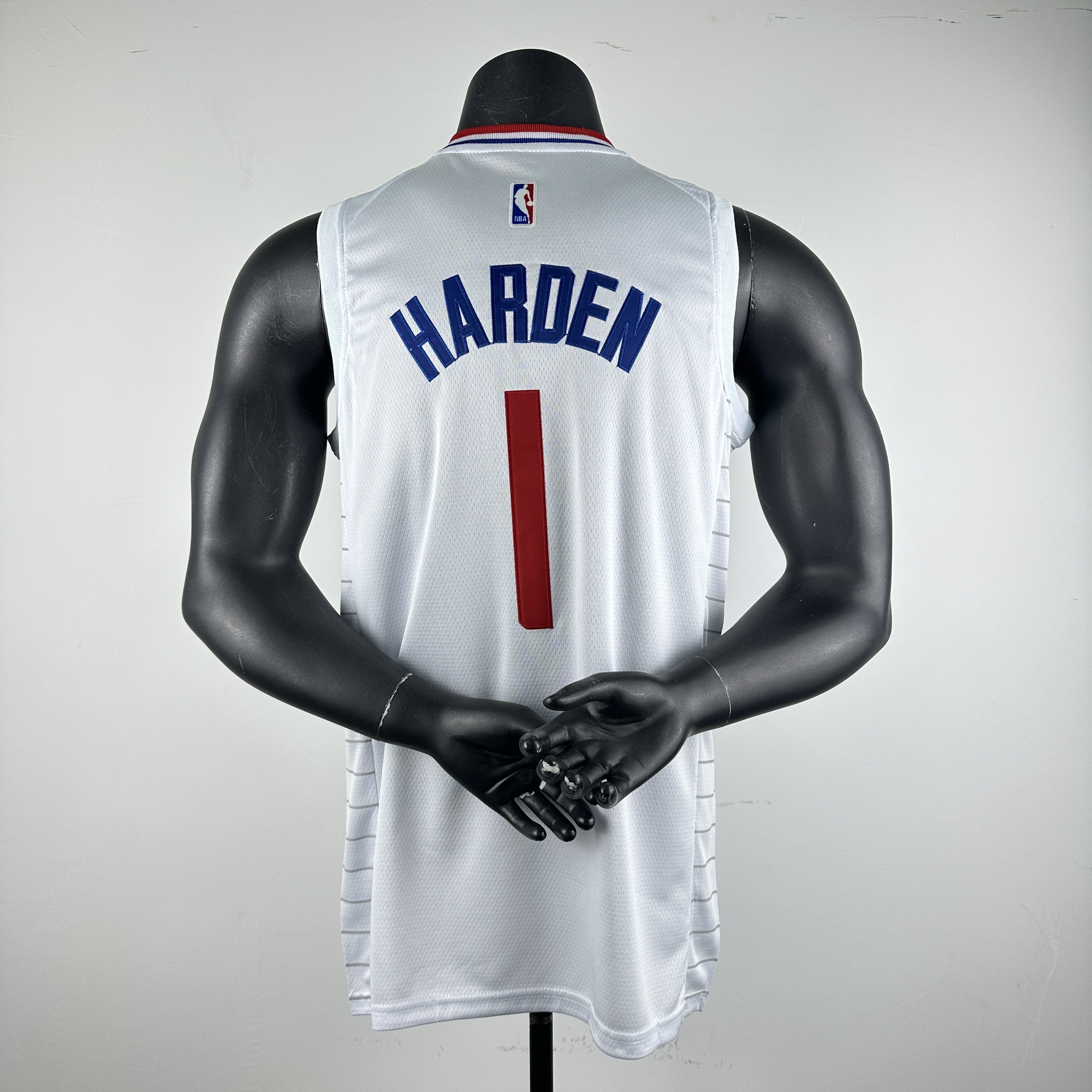 Clippers Embroidered White No. 1 Harden