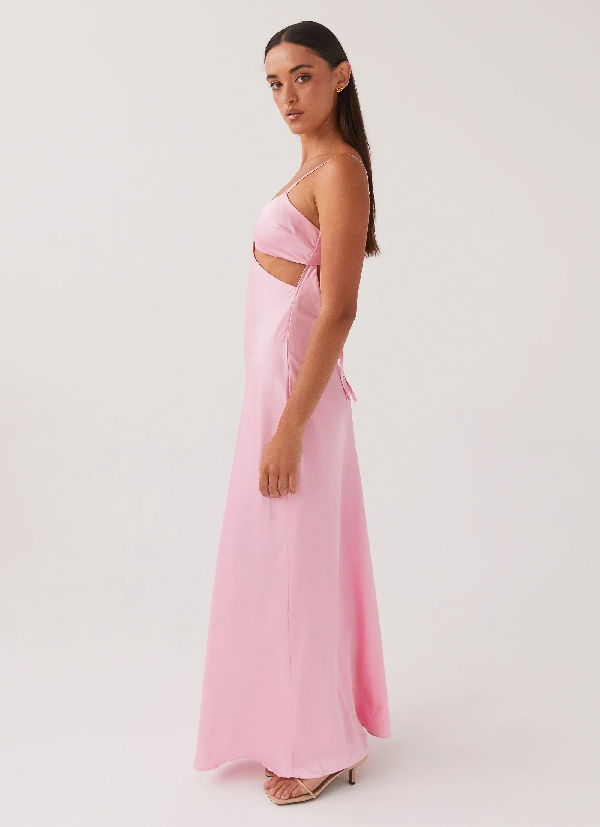 Pretty In Pink Maxi Dress - Rose Quartz