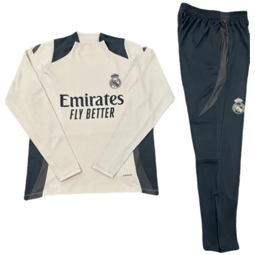 2024-25 New Season Real Madrid Apricot Children's Training Jersey