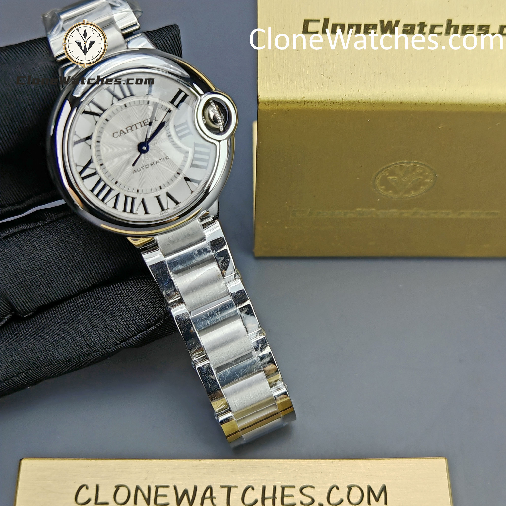 Cartier Super Clone Watches 1:1 Ballon Bleu de Cartier WSBB0044 White Dial 33mm
