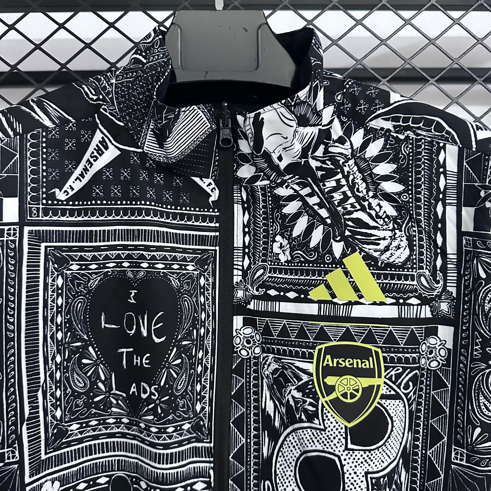 2025/26 Arsenal Reversible Waterproof Windbreaker