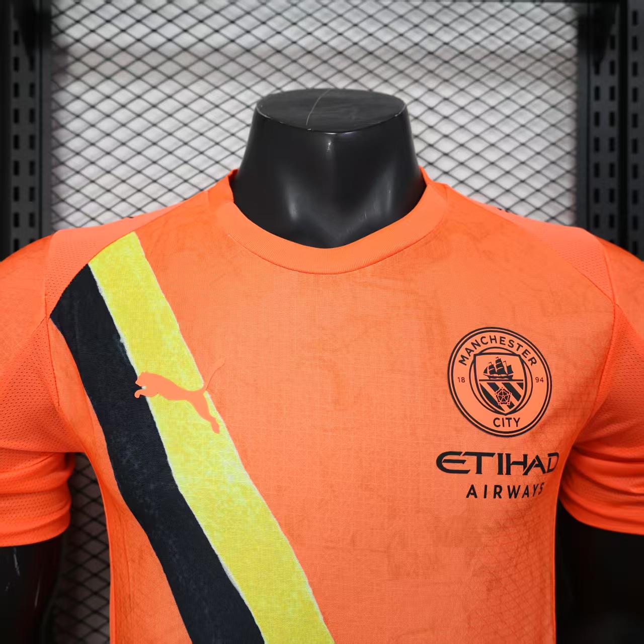 2025-26 Manchester City Orange - Jersey - Player Edition