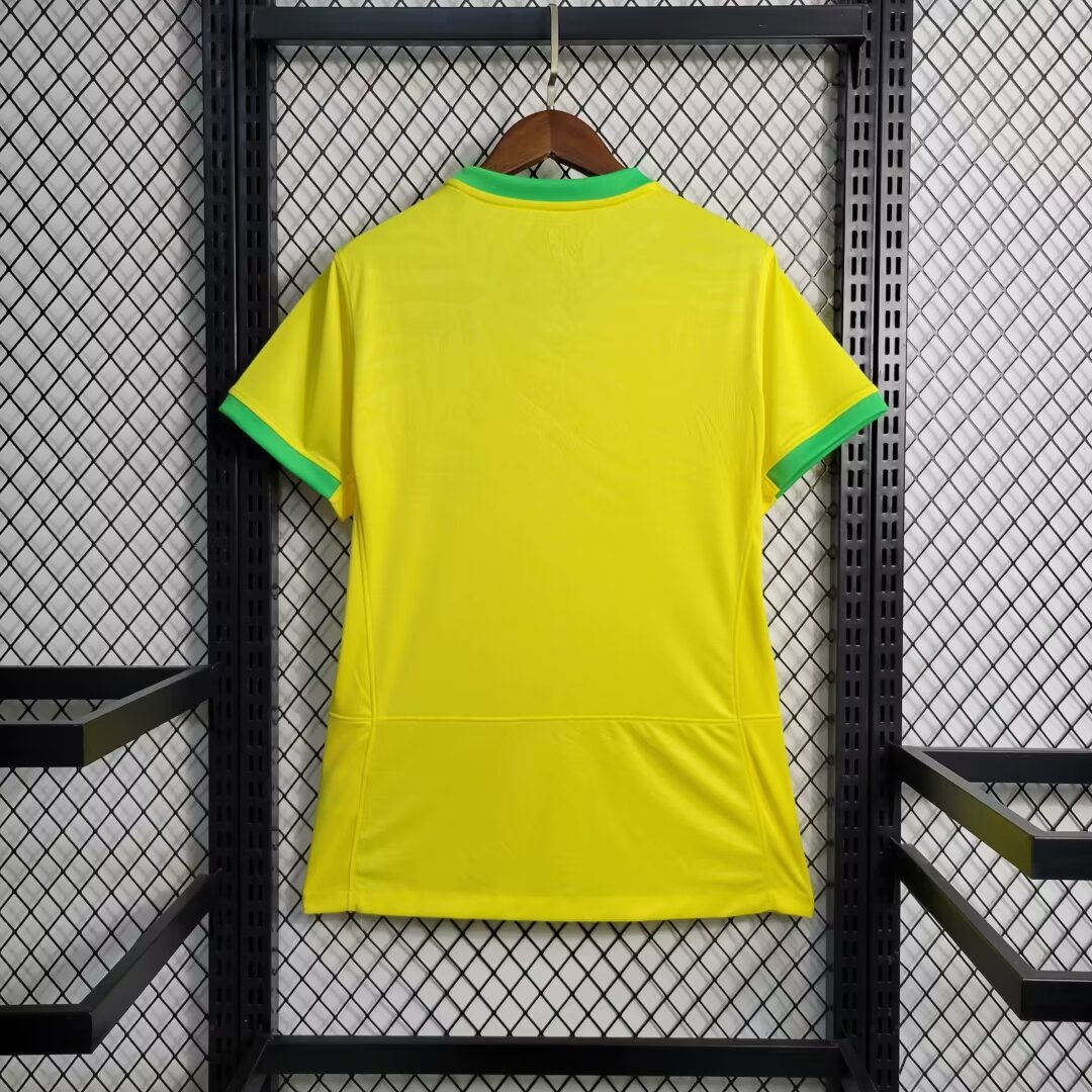 2023/24 Brazil Home Women's Jersey - Fans Edition