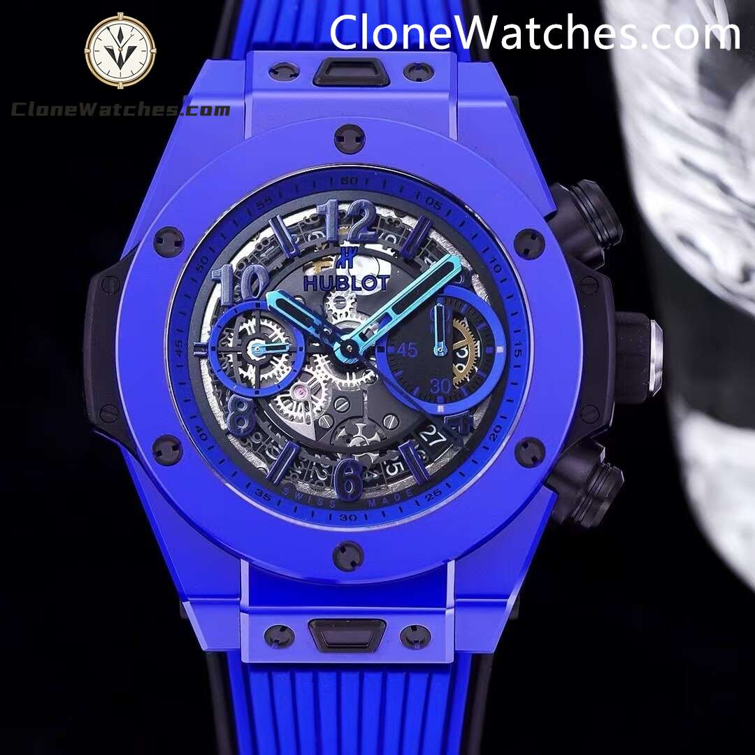 Hublot Super Clone Watches 1:1 Big Bang Unico Blue Magic 42MM 441.ES.5119.RX