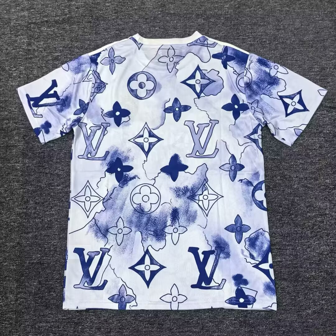 2025-26 Real Madrid LV co-branded white jersey - fan version