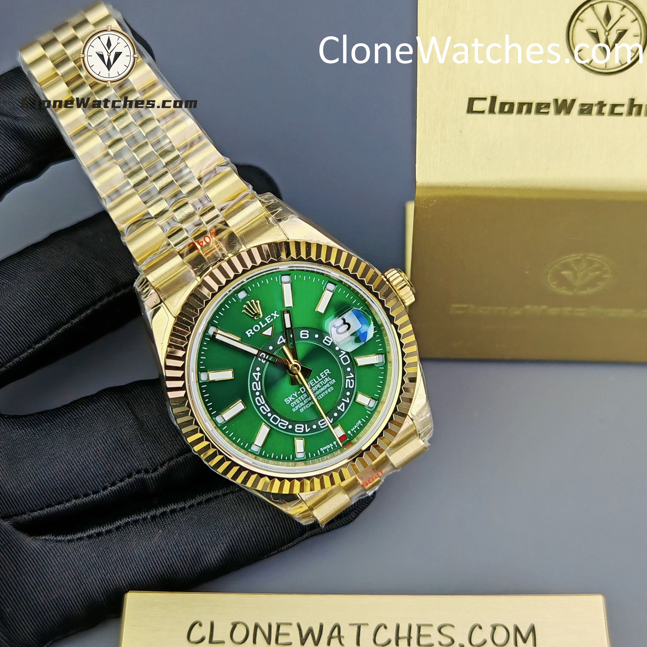 Rolex Super Clone Watches 1:1 Sky Dweller M336938-0008 9002 Movement