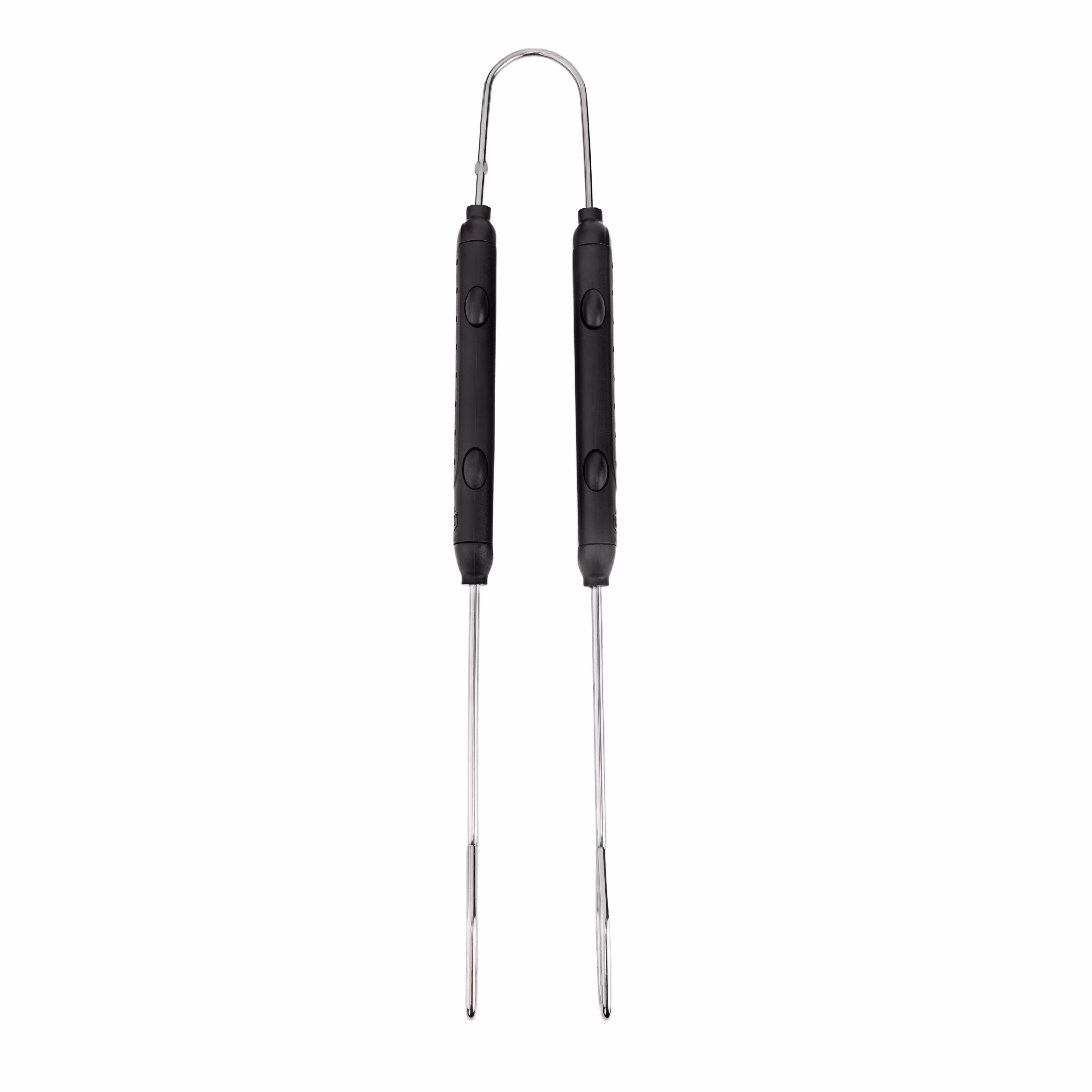 Expert Grill Stainless Steel Locking Barbecue Tongs with Black Detachable Handle