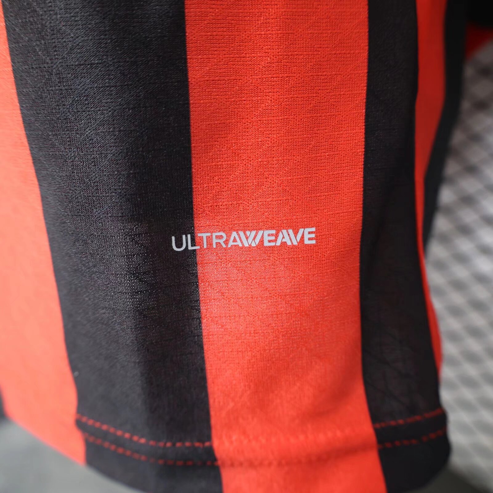 2025-26 New Season AC Milan Anniversary Edition Red Long Sleeve Lapel Jersey - Player Edition