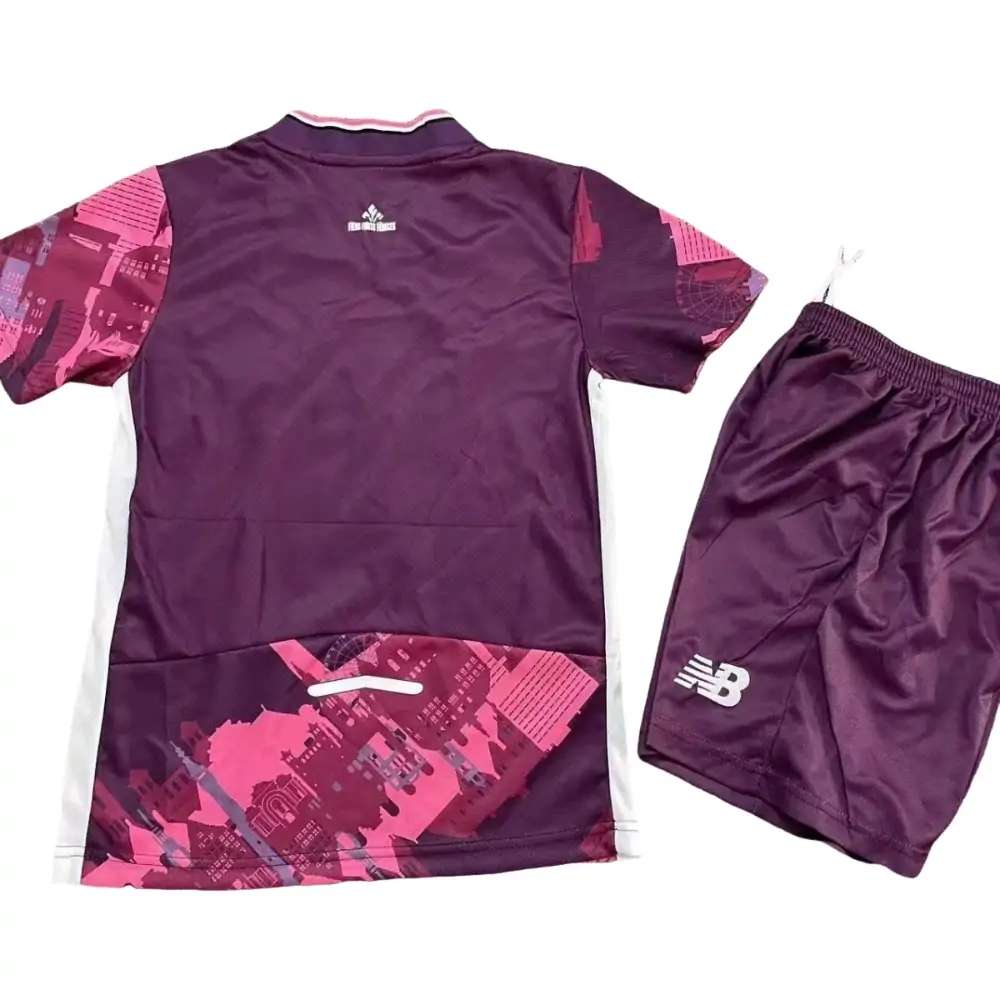 2025-26 Lille LOSC Third Away Kit - Short Sleeve Children's suit Fans Edition