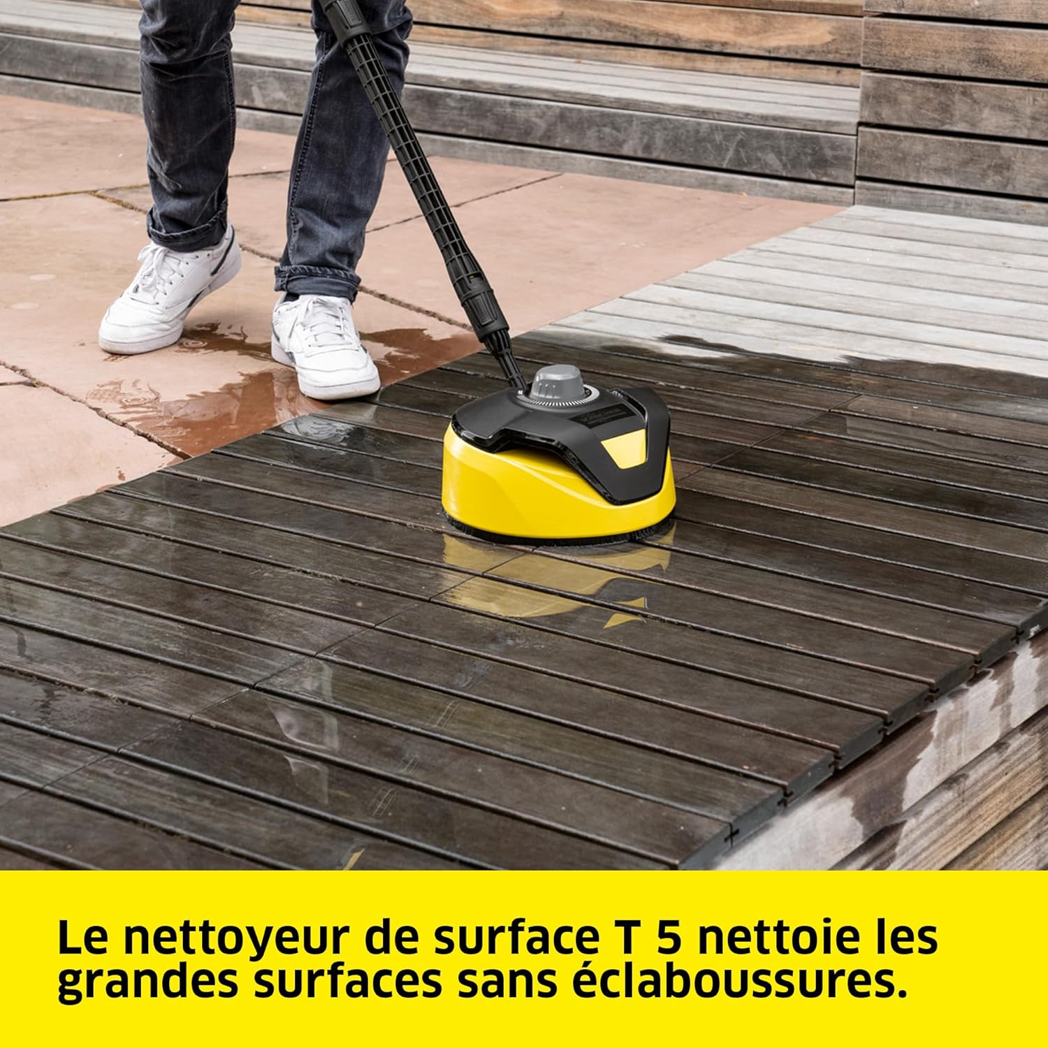 Nettoyeur haute pression K4 FJ Home 130 bar 420 l/h surface 30 m²/h accessoires inclus