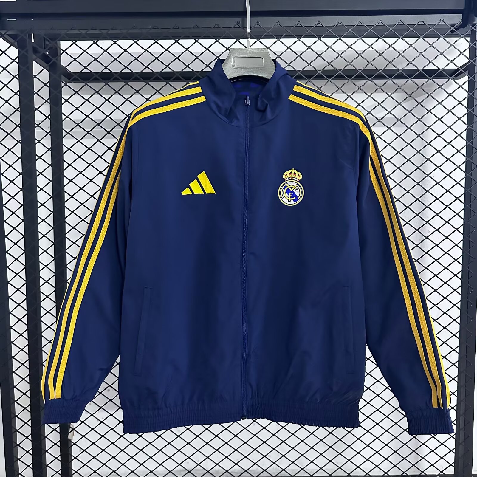 Real Madrid Reversible Away Retro Windbreaker