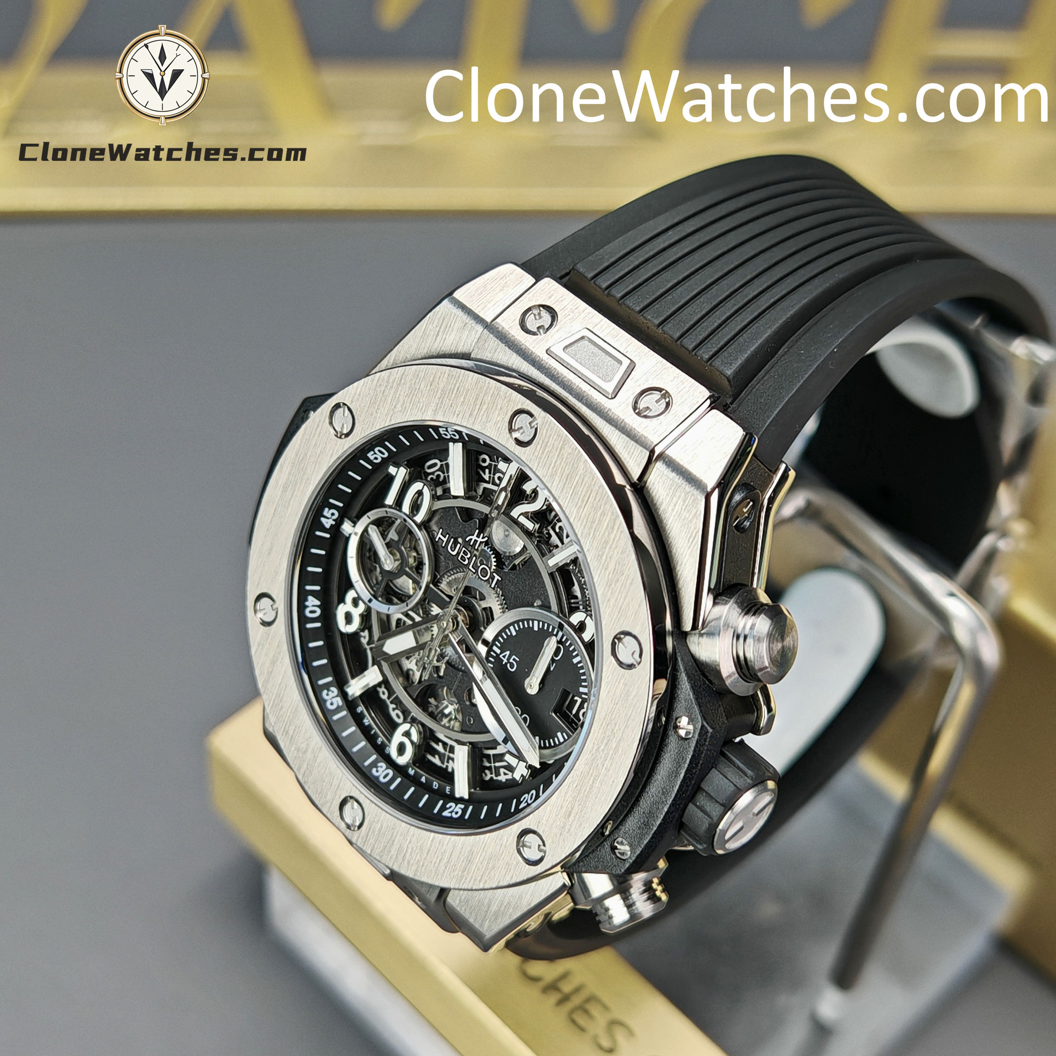 Hublot Super Clone Watches 1:1 Big Bang Unico 42mm Titanium Case 441.NX.1171.RX