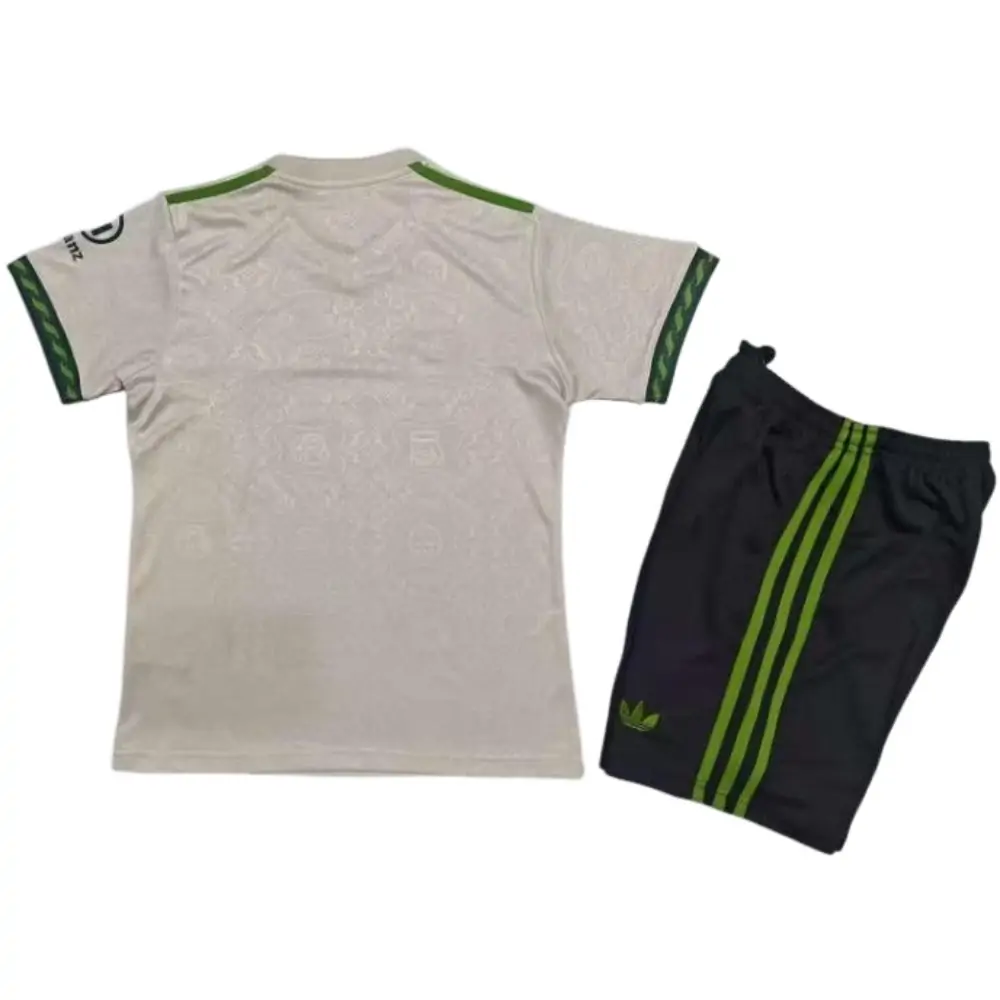 2025-26 Bayern Oktoberfest Commemorate Edition Short Sleeve Jersey - Children's suit Fans Edition