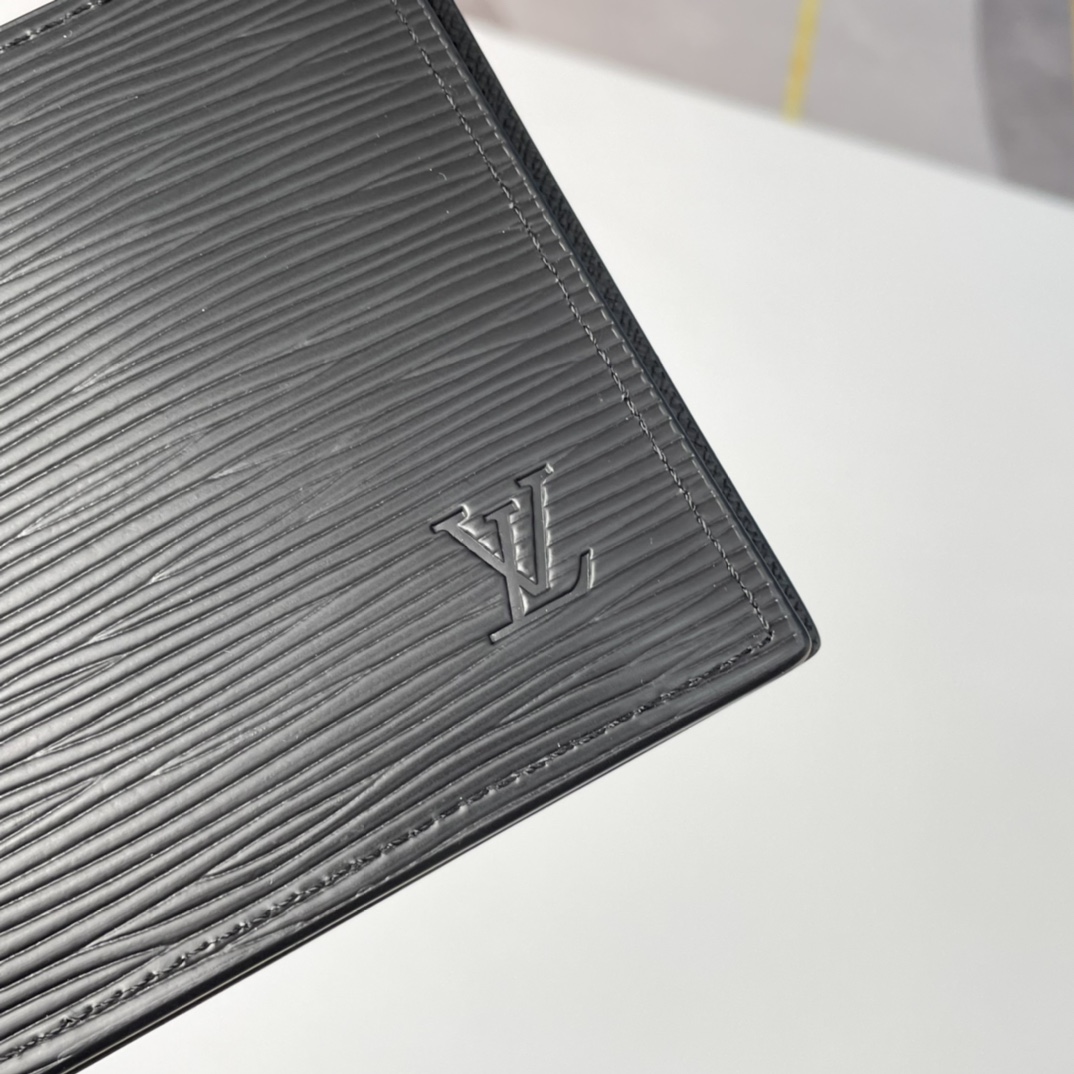 LV black wallet