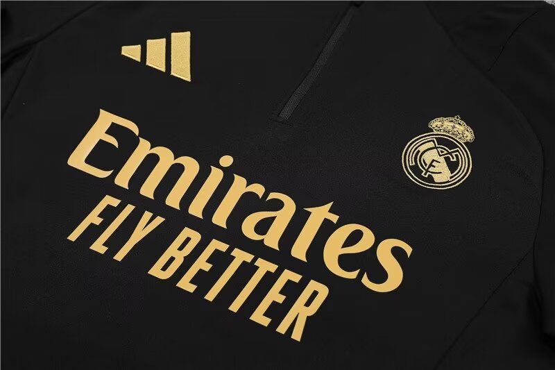 2024/25 Real Madrid half-zip training kit