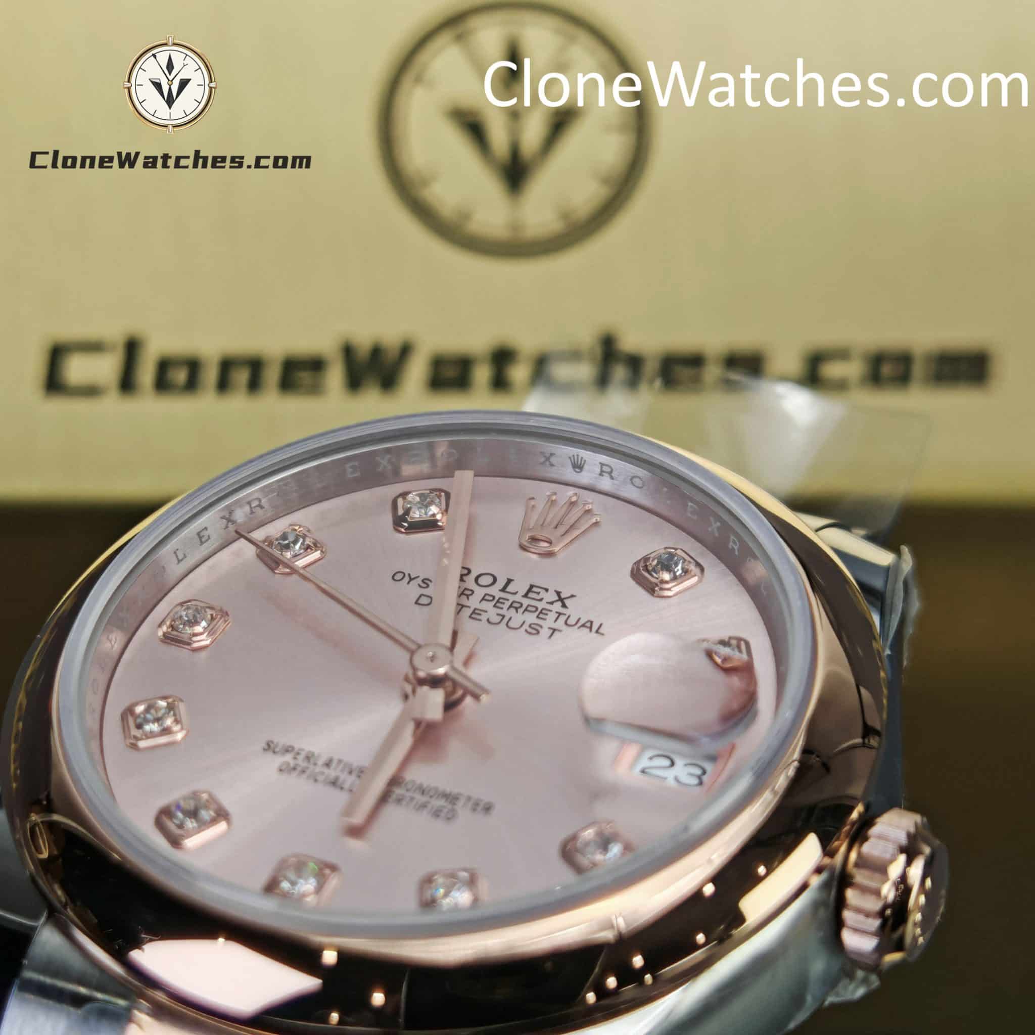 Rolex Super Clone Watches 1:1 DateJust m278241-0023 Oyster 31MM 2236 Movement