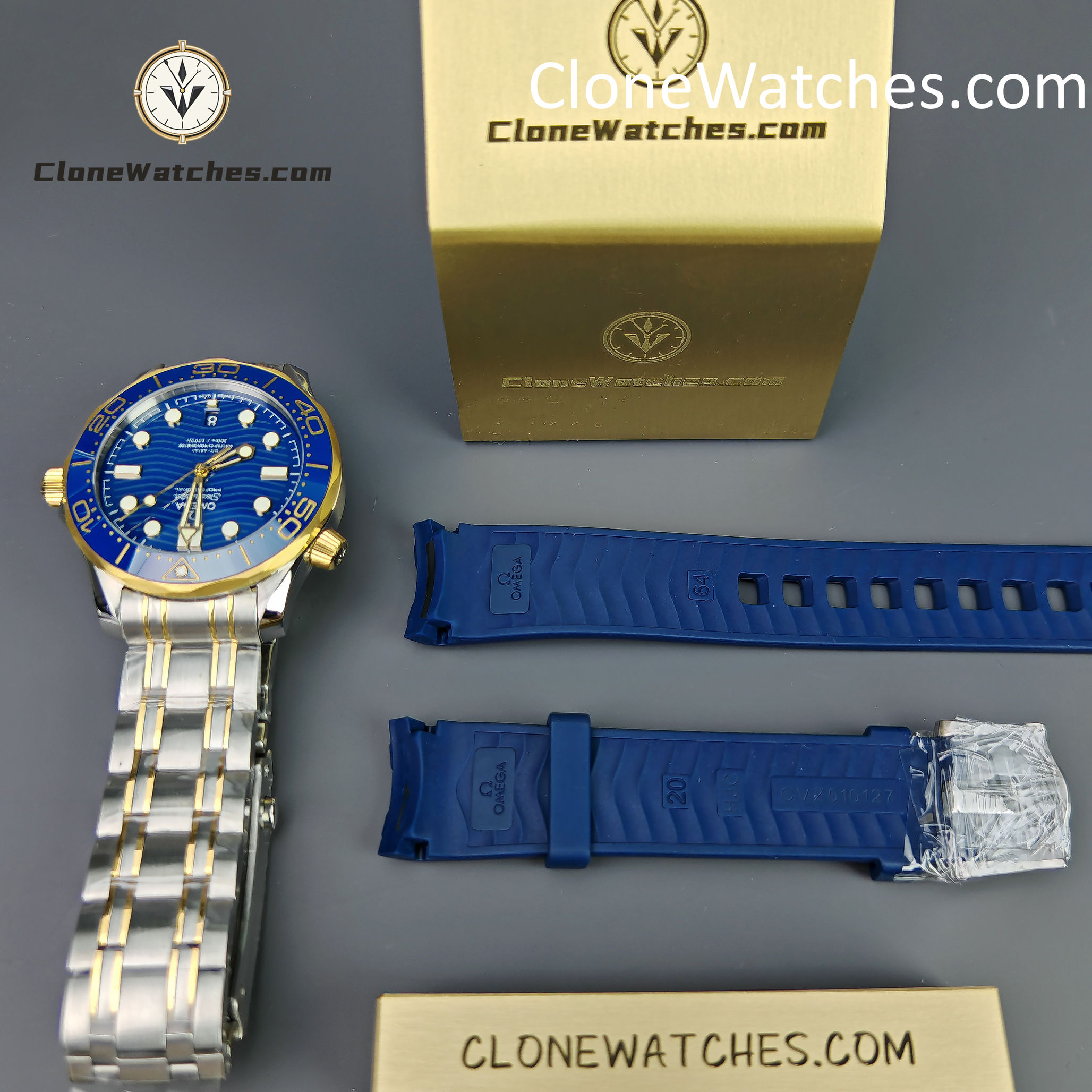 OMEGA Super Clone Watches 1:1 Seamaster Diver 300M 210.20.42.20.03.001 42mm