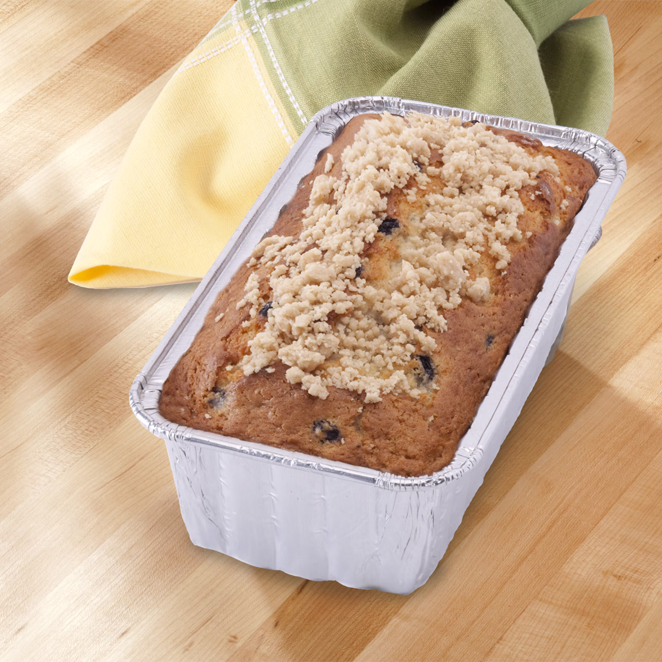 (6 pack) Mainstays Aluminum Foil Loaf Pans, Disposable, 3 Count