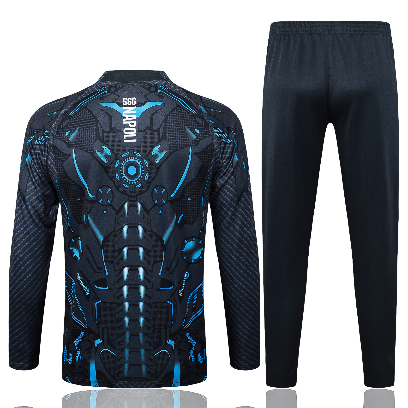 2025-26 Napoli long zip-up training kit - Adult Set