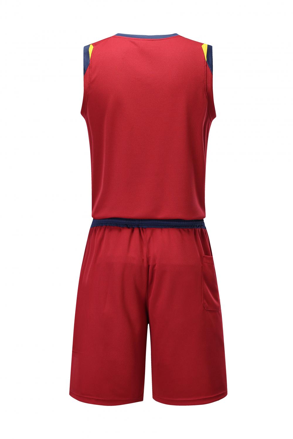 Cavaliers basketball uniform red suit（Customizable name and number）