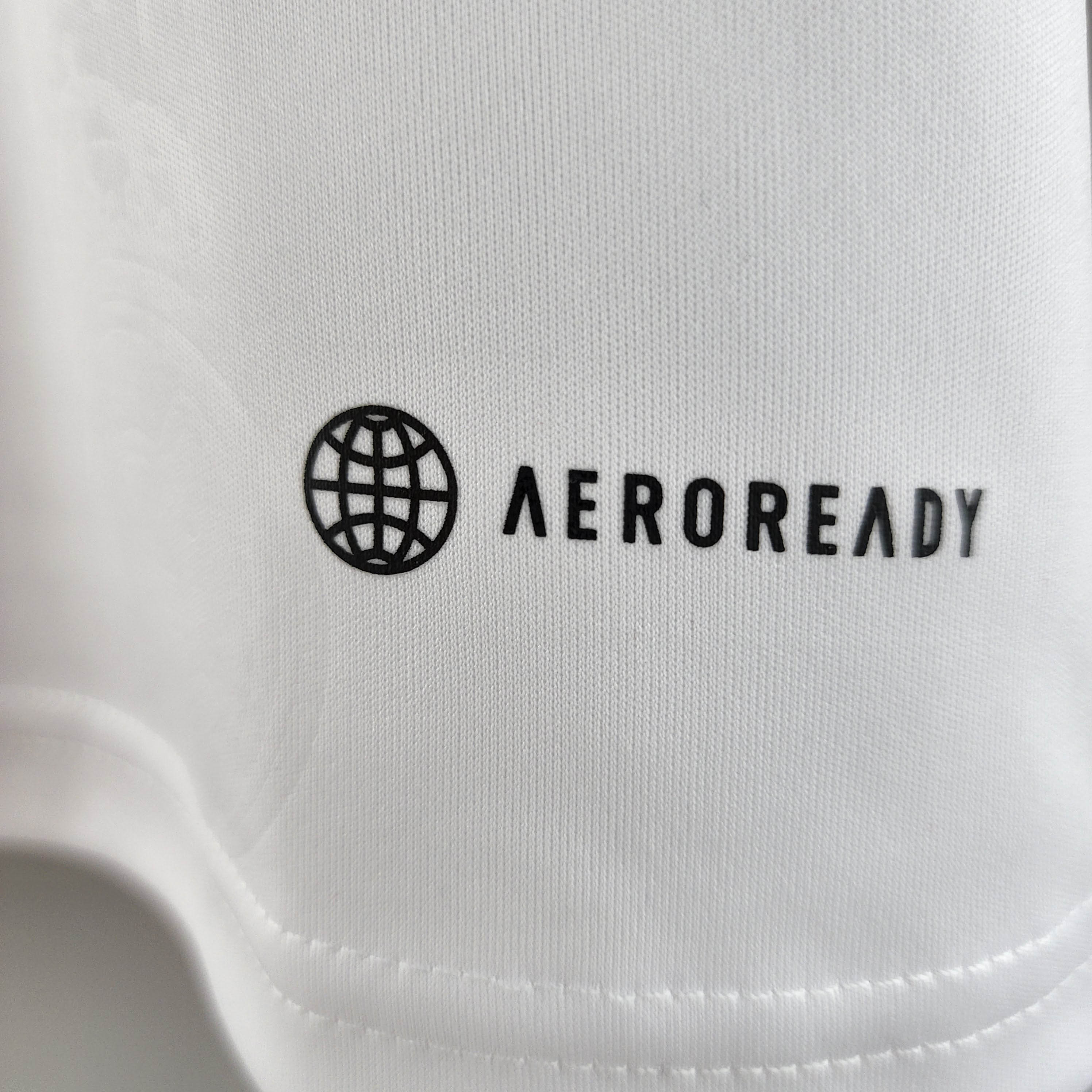 2022/2023 Long Sleeve Real Madrid Home Jersey - Fans Edition