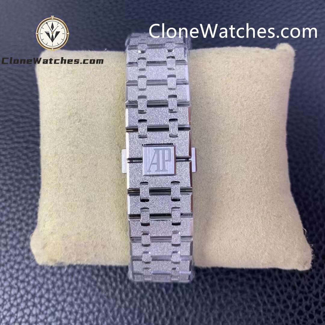 Audemars Piguet Super Clone Watches 1:1 Royal Oak Frost 15400 Black Dial