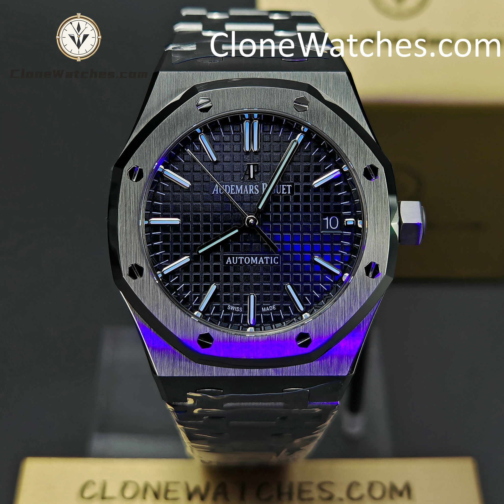 Audemars Piguet Super Clone Watches 1:1 Royal Oak 15450 Blue Dial 37MM