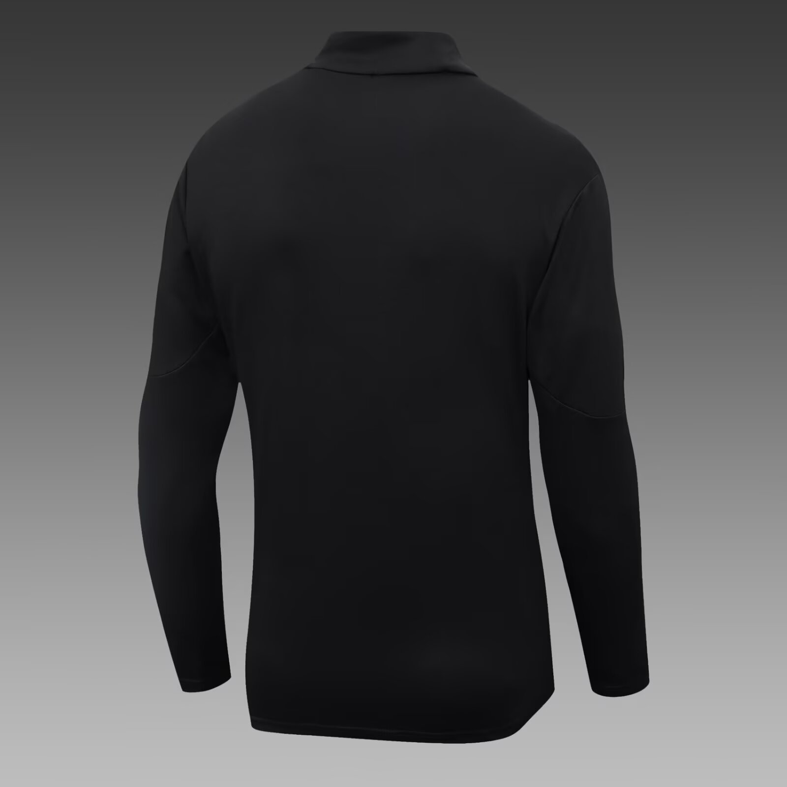 2025/26 Manchester City black half-zip training jersey