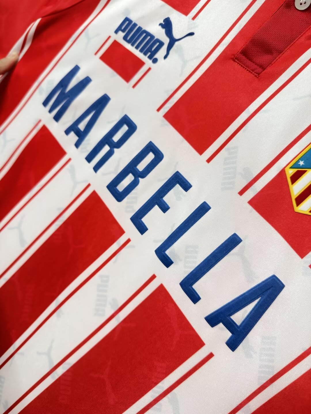 1994/1995 Atletico Madrid home retro jersey - Fans Edition