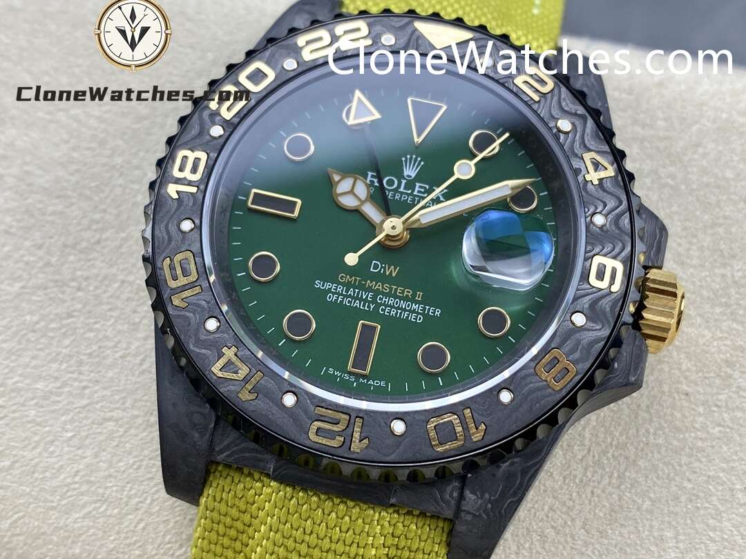 Modified Super Clone Watches 1:1 DIW Rolex GMT Master II “DESERT CAMO” 3285 Movement