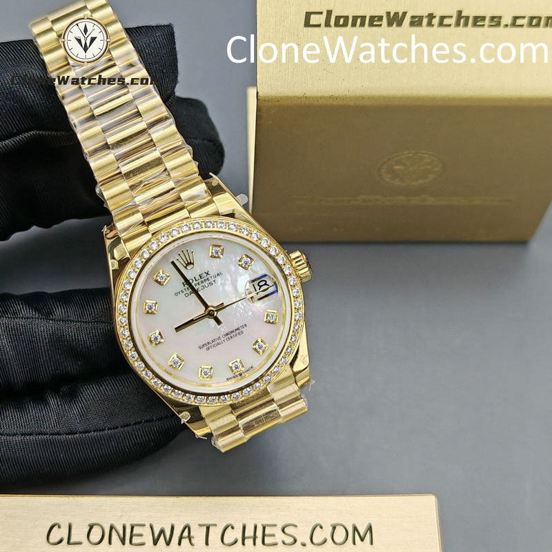 Rolex Super Clone Watches 1:1 DateJust m278288rbr-0006 President 31MM 2236 Movement