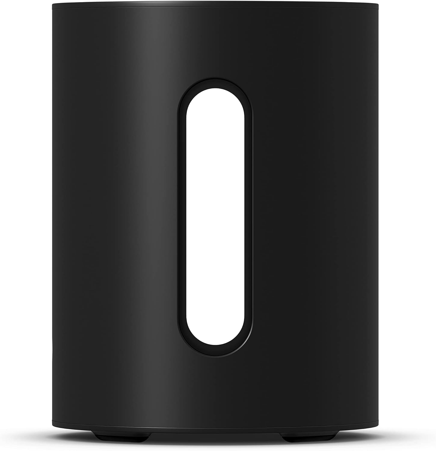 Caisson de basses sans fil compact noir