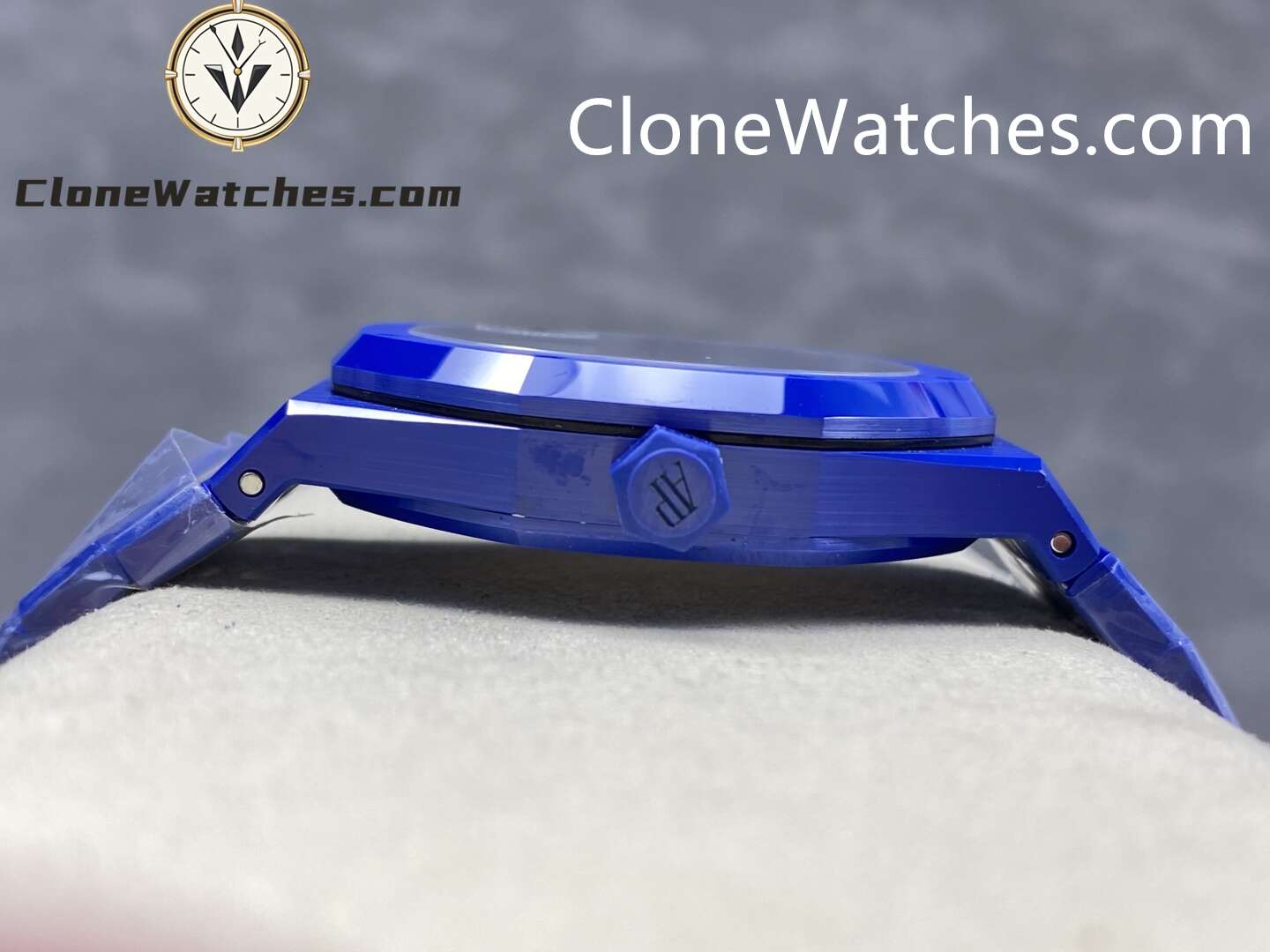Audemars Piguet Super Clone Watches 1:1 Royal Oak Blue Ceramic 15500 White Dial