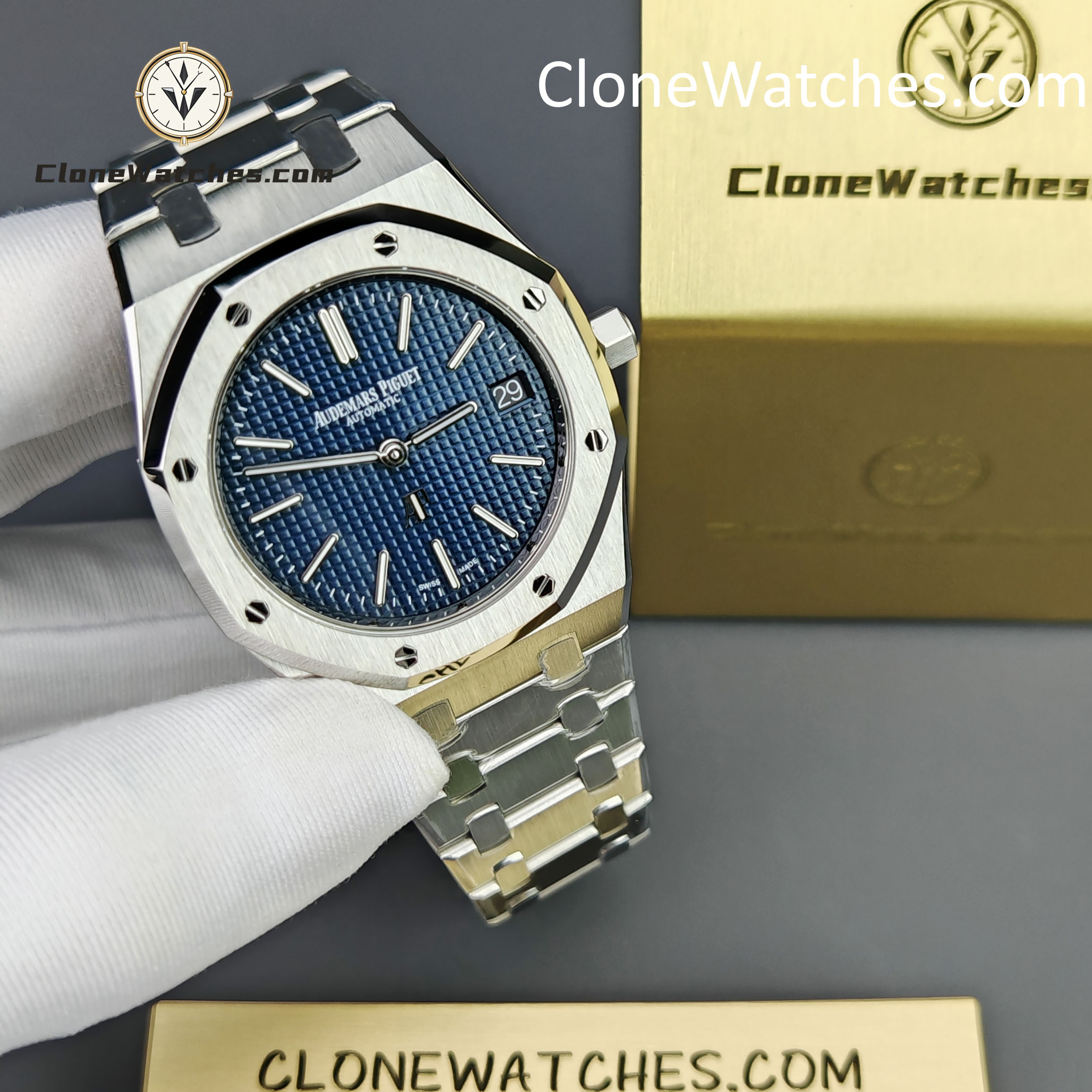 Audemars Piguet Super Clone Watches 1:1 Royal Oak “Jumbo” Extra-Thin 15202ST 39MM