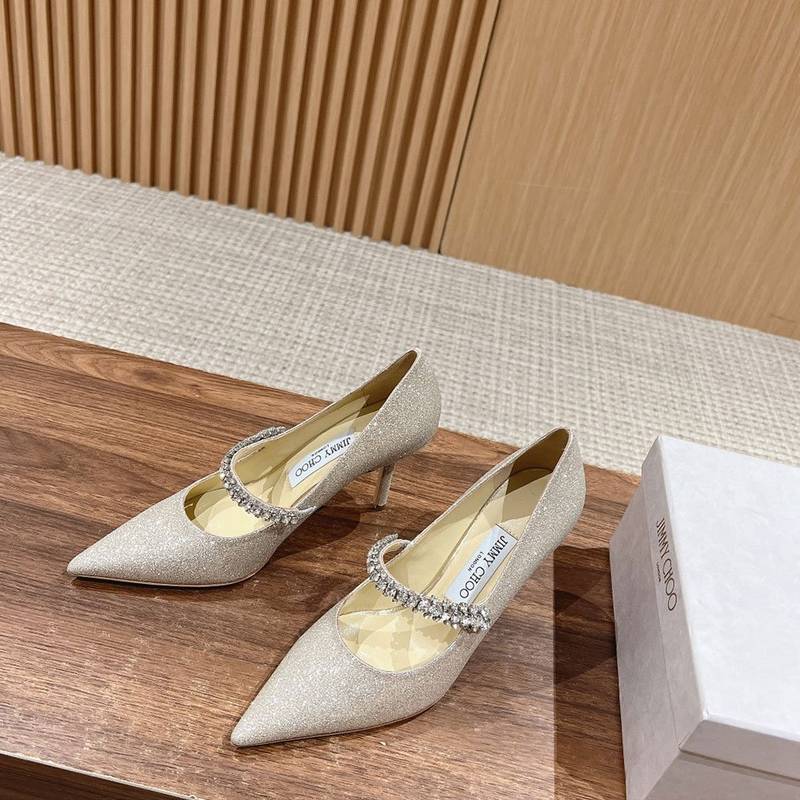 Jimmy Choo Baily Tidal Spike Slide Sandal