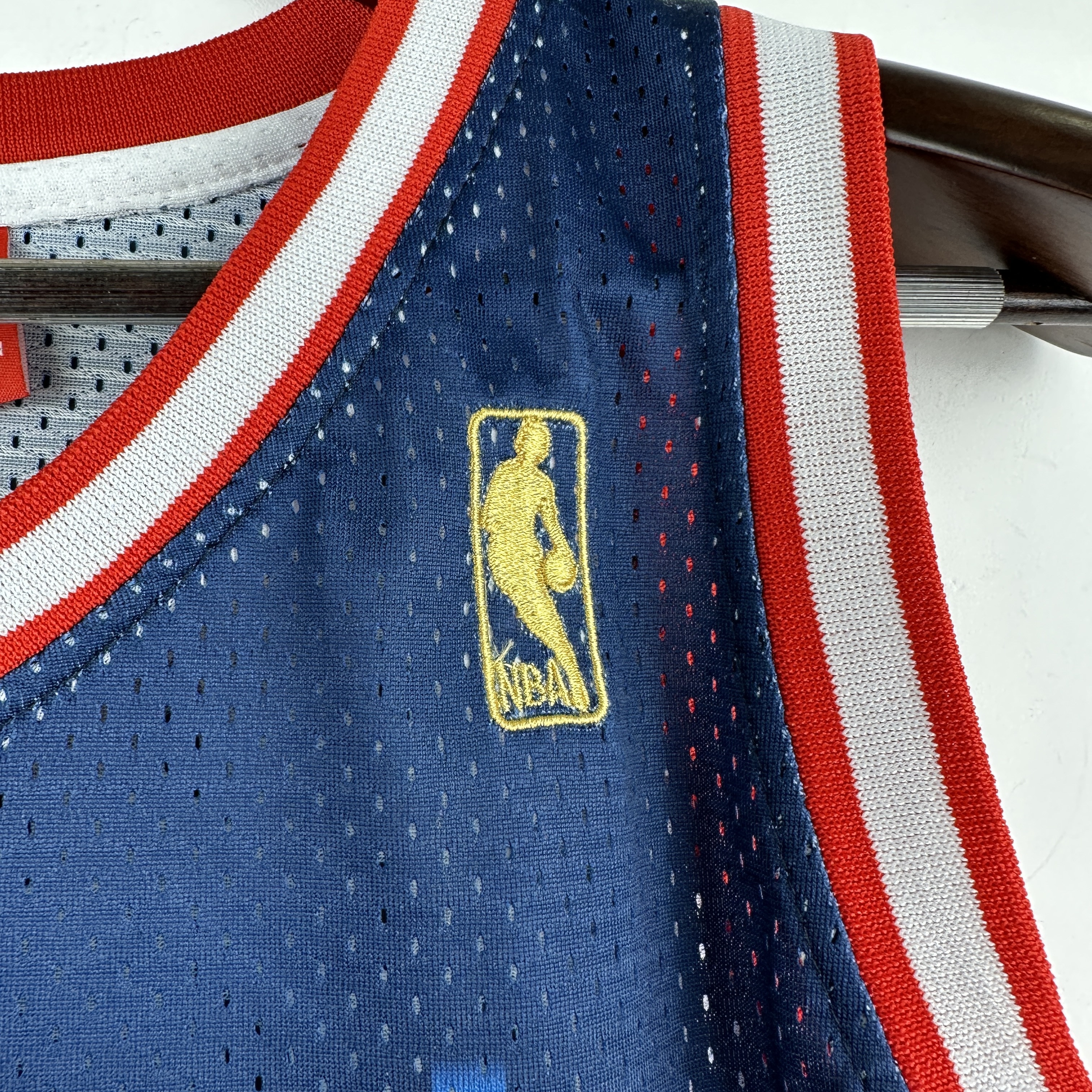 Embroidered MN retro jersey Rockets 96/97 season No. 34 Olajuwon