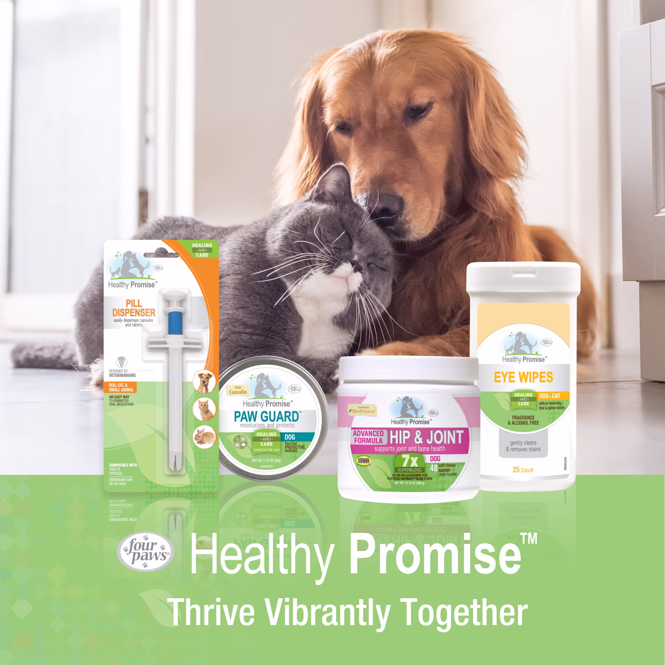 Four Paws Healthy Promise Pet Pill Dispenser (1 Count)