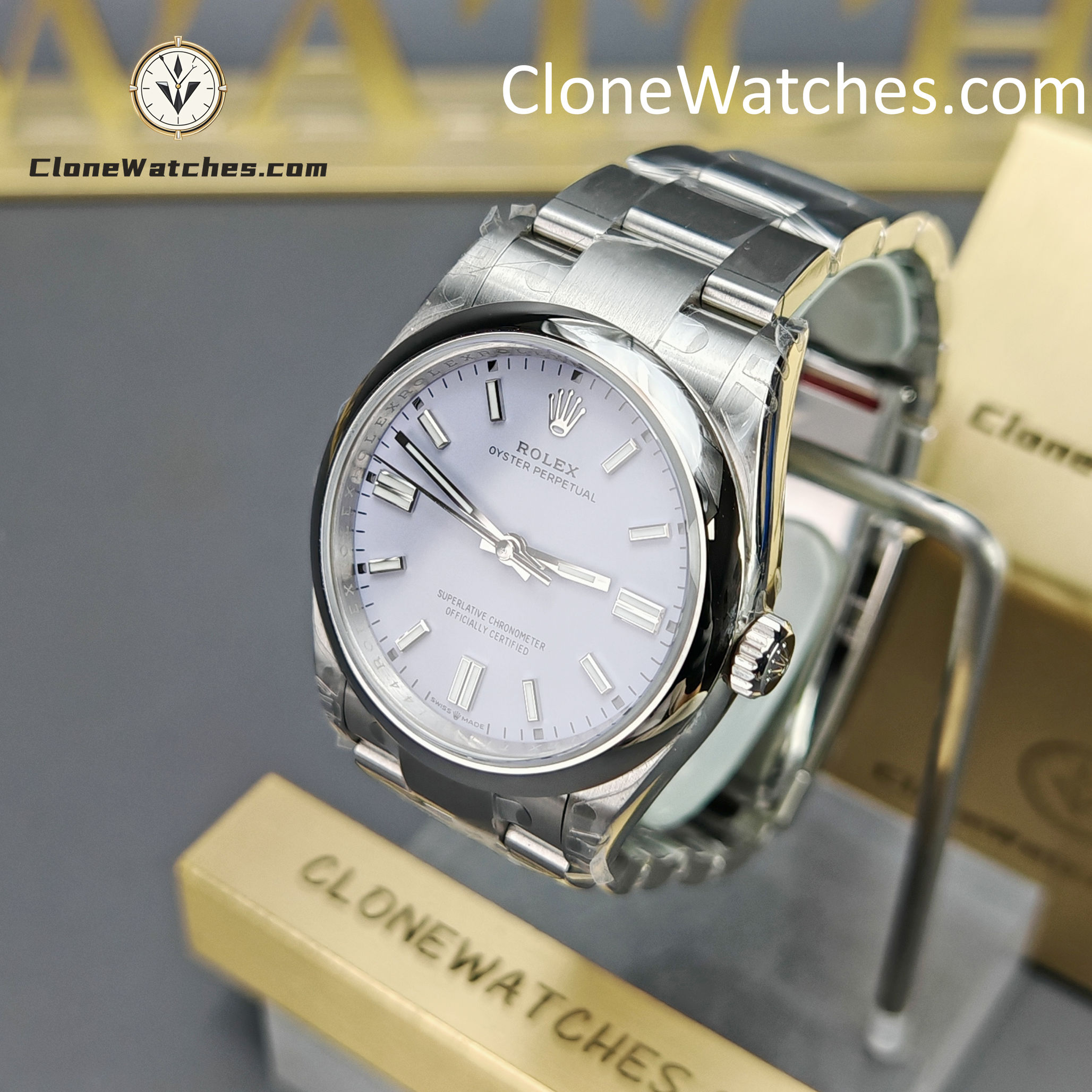Rolex Super Clone Watches 1:1 Oyster Perpetual Purple Dial 36mm 126000-0013 3230 Movement