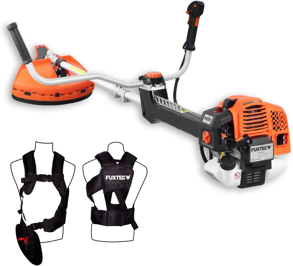 Débroussailleuse thermique 62 cm3 3,5 CV anti vibration coupe bordure lame 3 dents