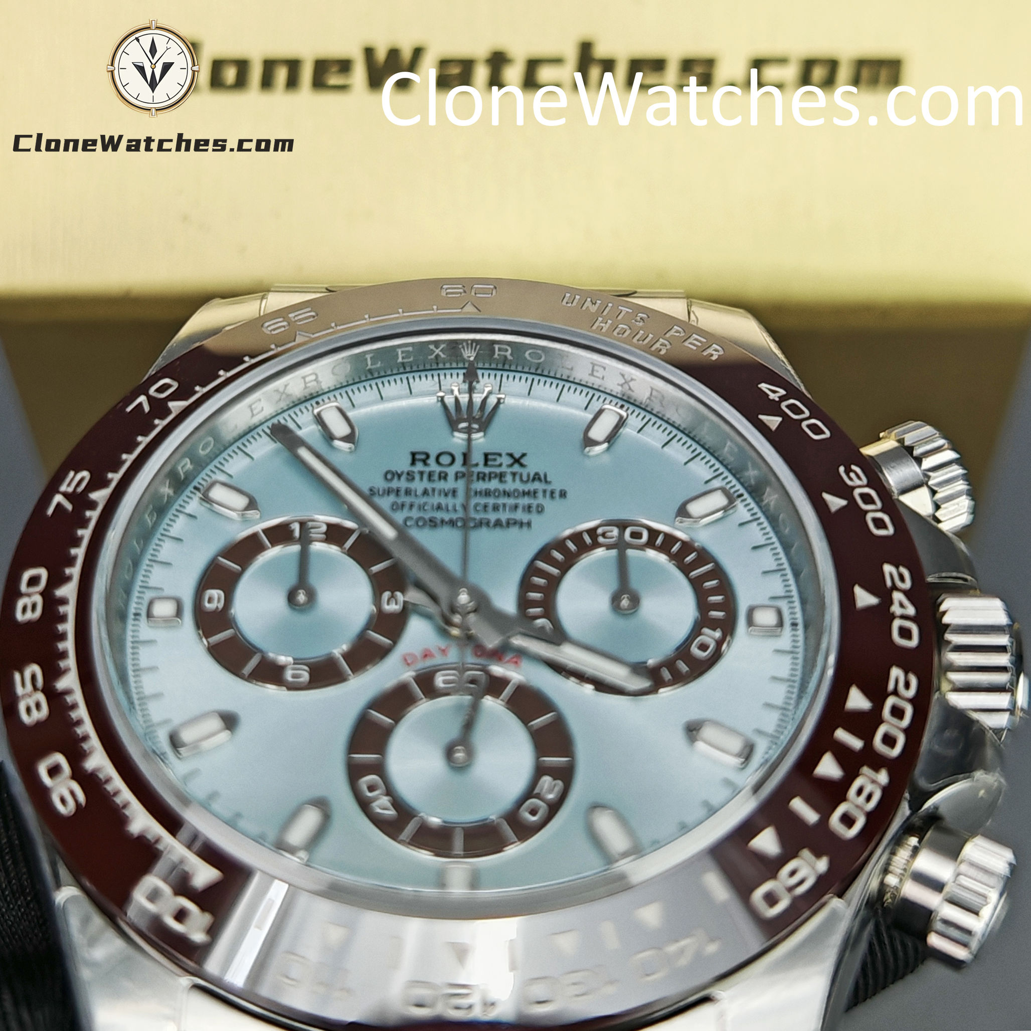 Rolex Super Clone Watches 1:1 ICE BLUE Daytona m116506-0001 4130 Movement