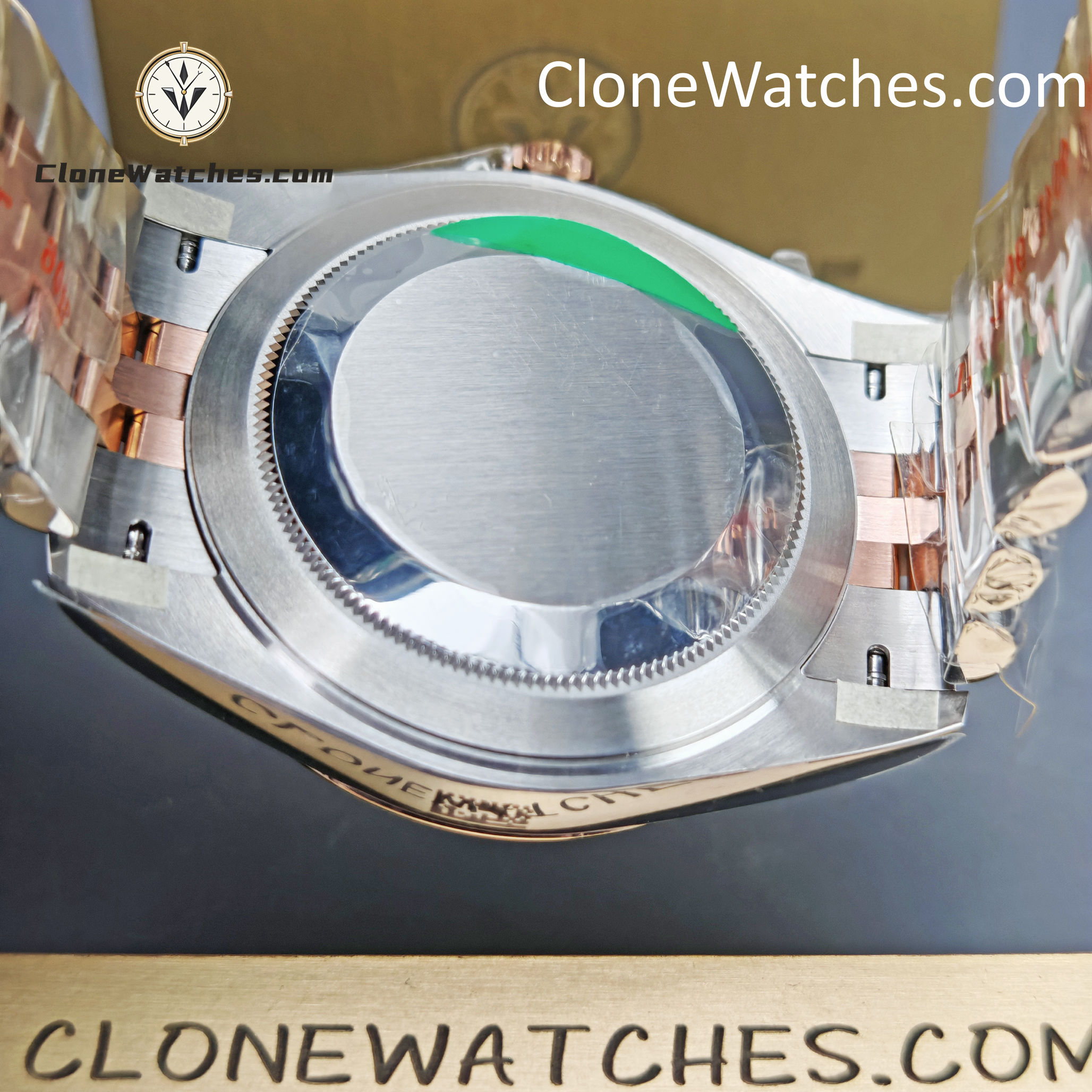 Rolex Super Clone Watches 1:1 DateJust Chocolate Diamond Dial Jubilee 41MM M126331-0004 3235 Movement