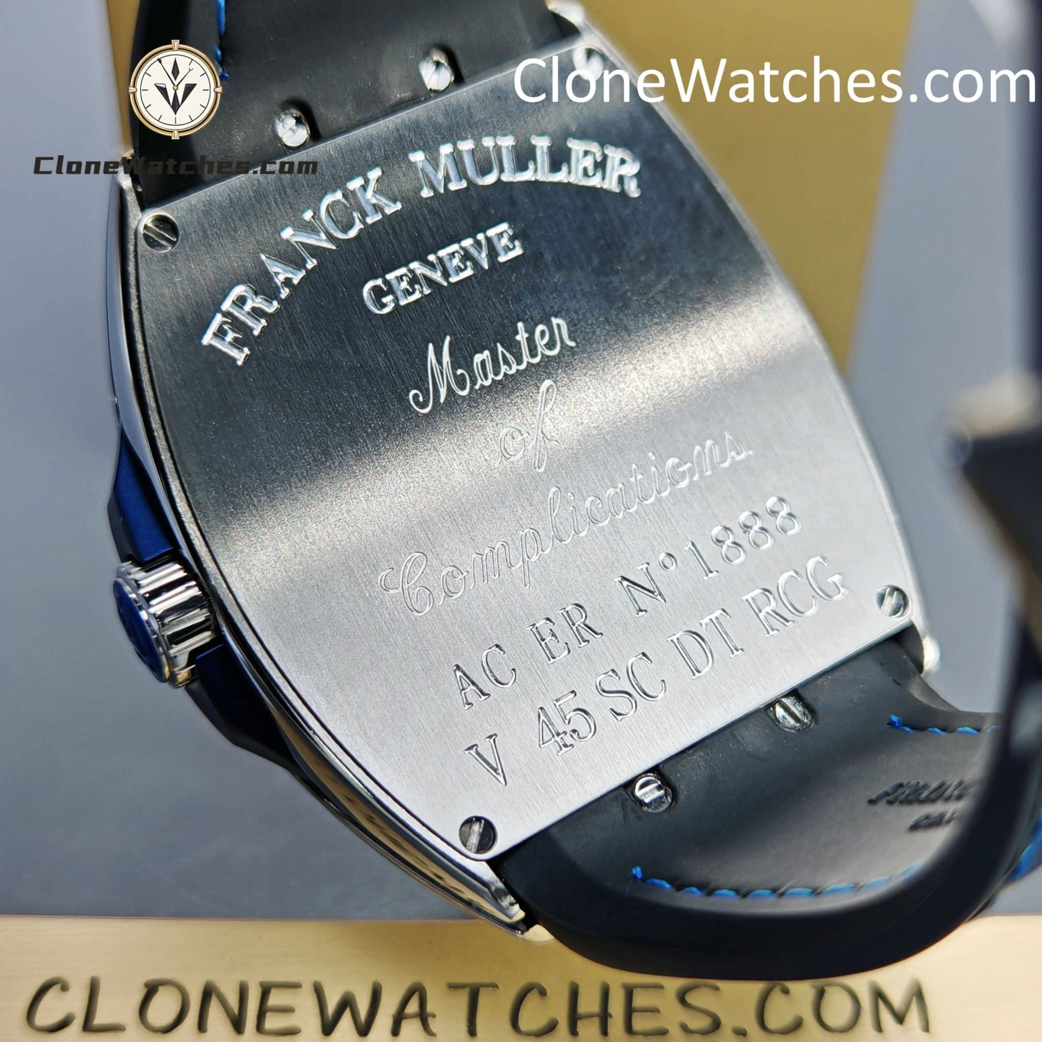 Franck Muller Super Clone Watches 1:1 V 45 SC DT RACING (VE) 44mm