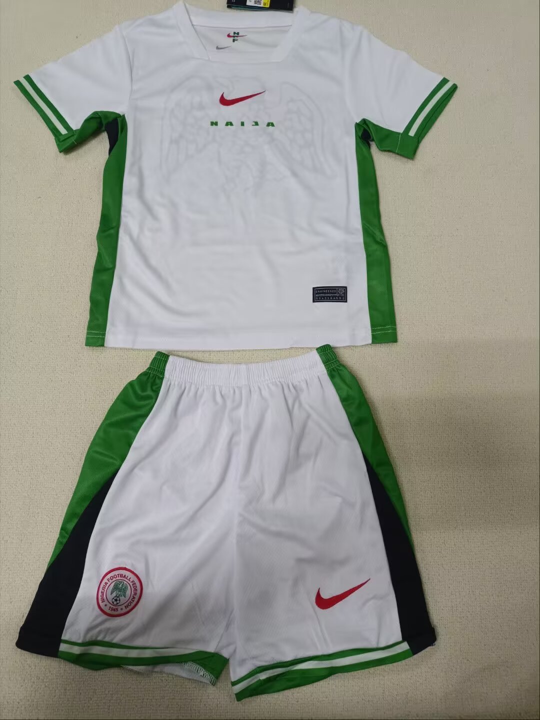 2024/25 Nigeria Home Jersey for Kids 1:1 Thai Quality