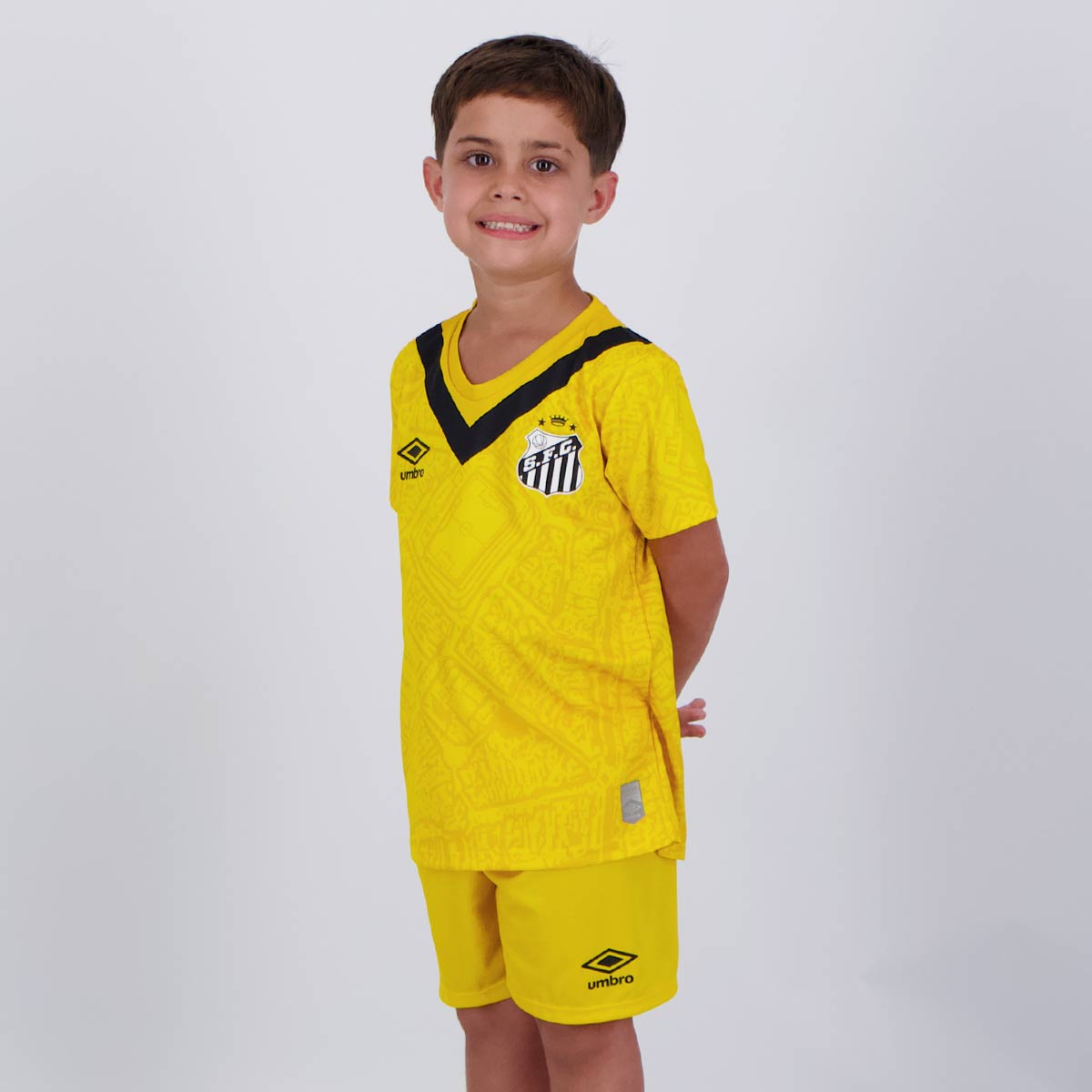 Kit Infantil Umbro Santos III 2024