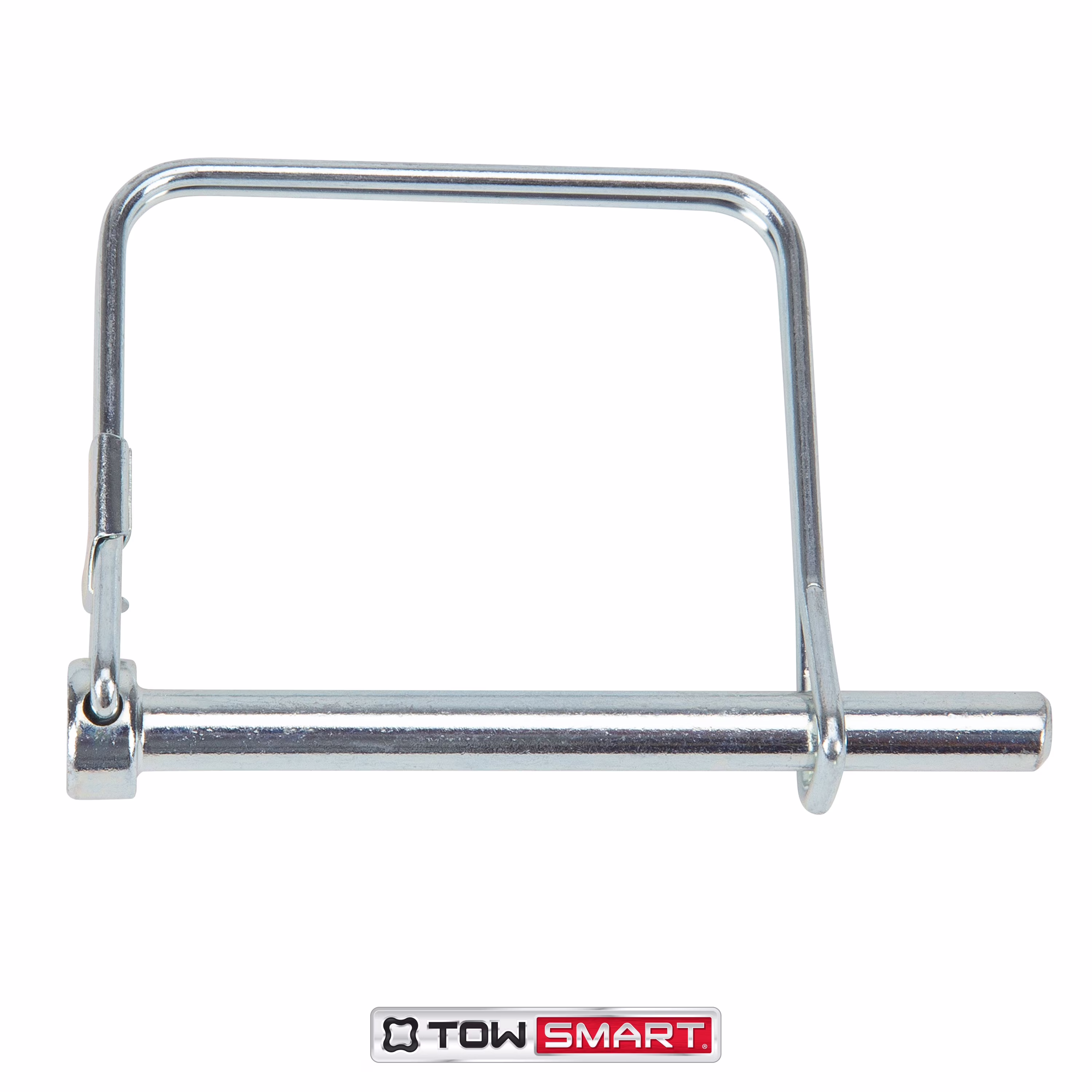 TowSmart Trailer Coupler Safety Pin, Quick Latch, 1/4in Pin, 2-3/4in Span, Zinc Plated Steel, 7366