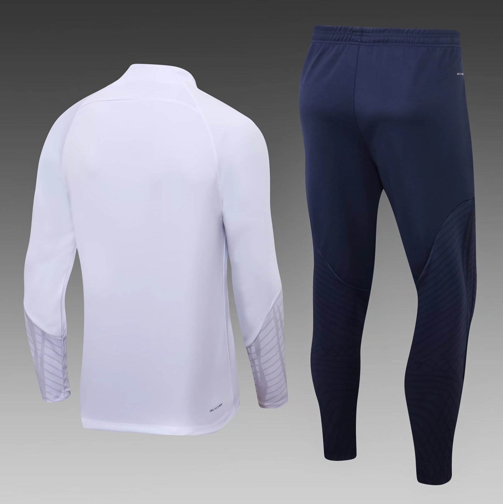 2022/23 France Half Zip White Training Kit
