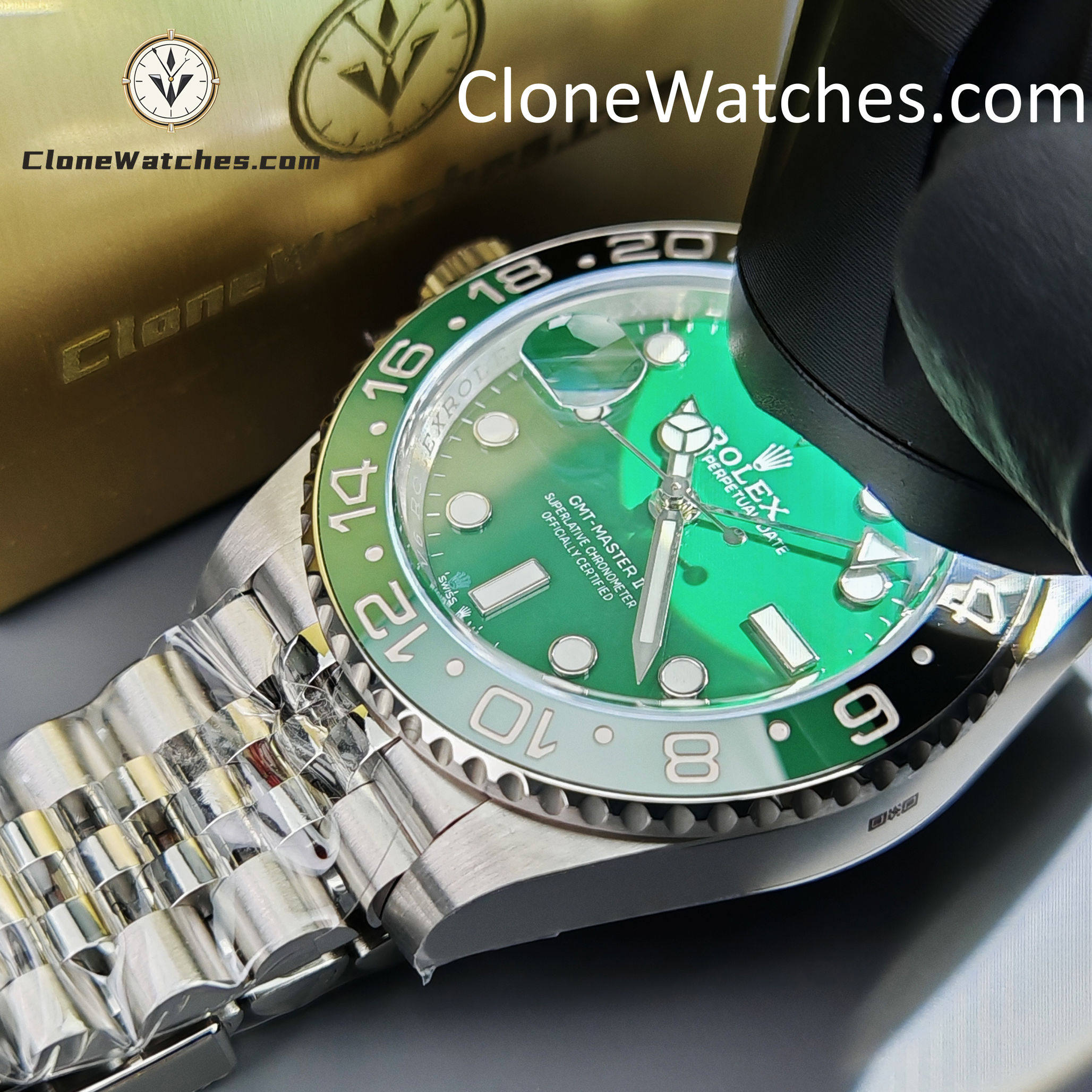 Rolex Super Clone Watches 1:1 GMT-Master II M126729VTNR Jubilee 3285 Movement